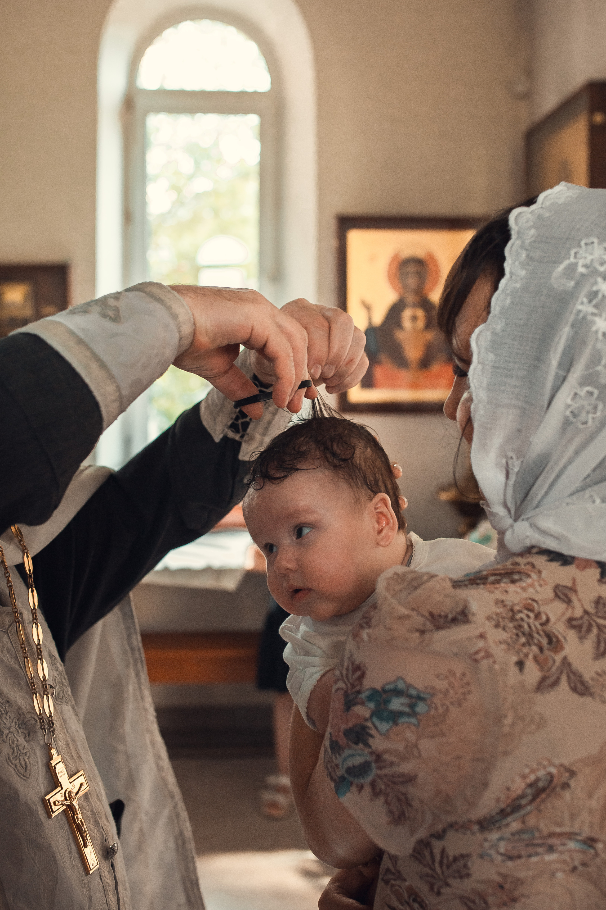 Крещение Храм г. Кремёнки. Фотограф новорожденных Серпухов, Протвино, Москва I Марина Бурмистрова