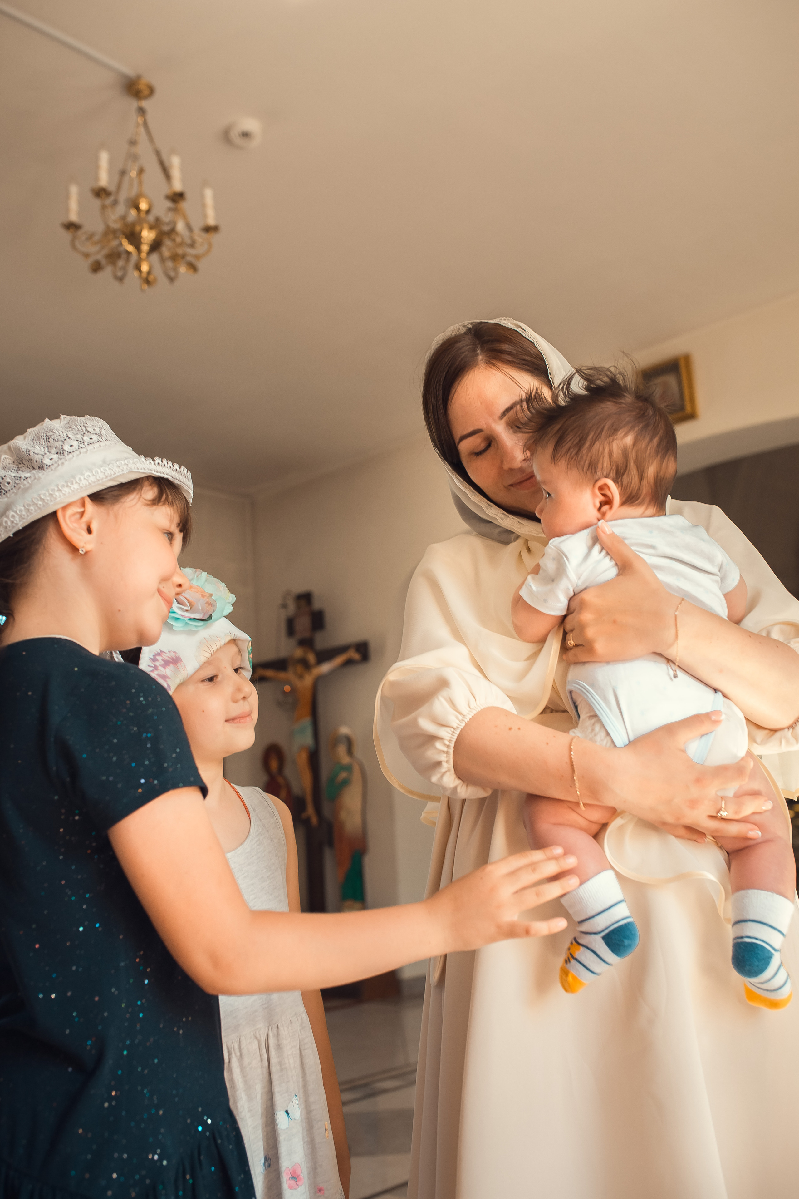 Крещение Храм г. Кремёнки. Фотограф новорожденных Серпухов, Протвино, Москва I Марина Бурмистрова