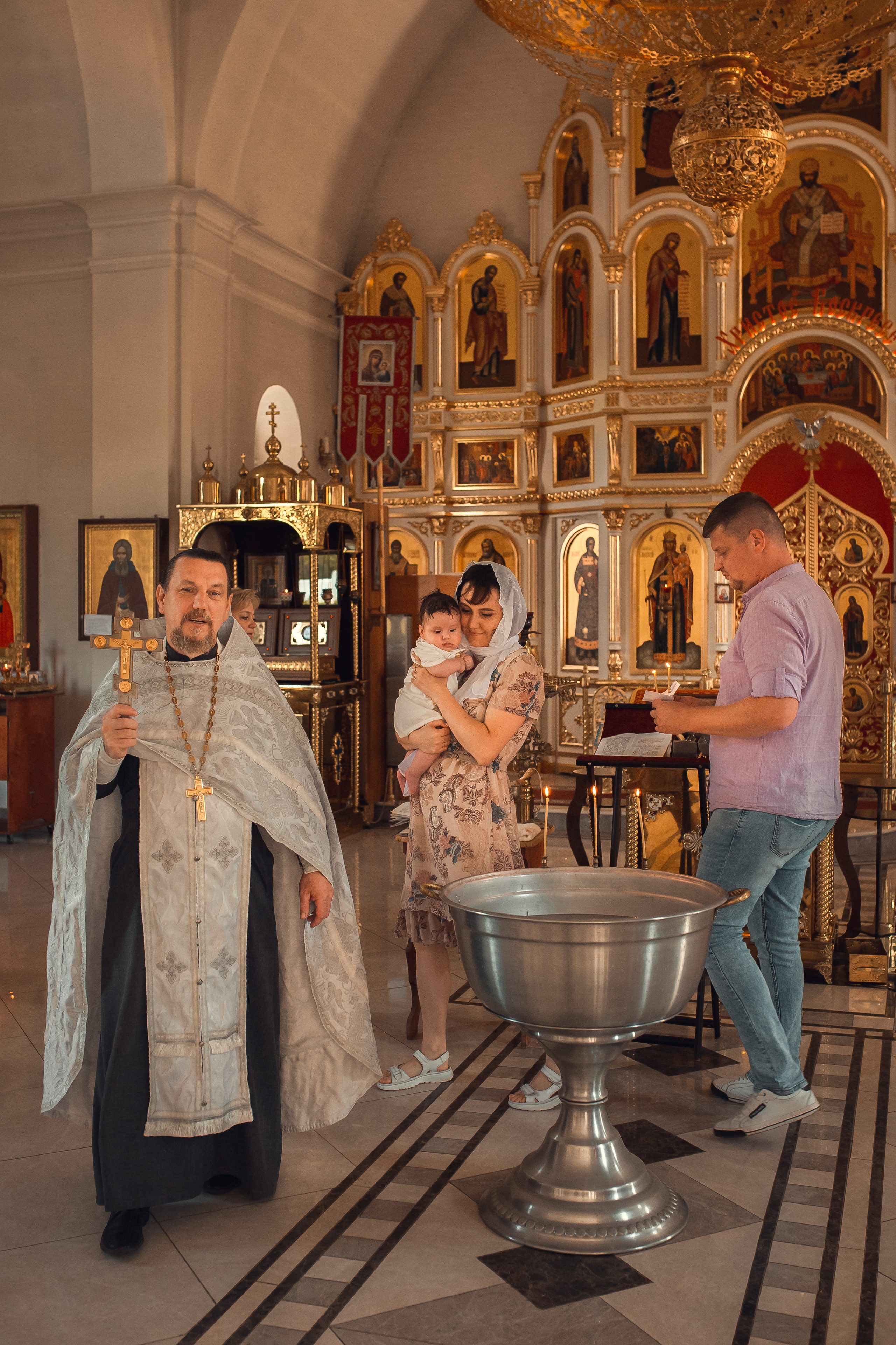 Крещение Храм г. Кремёнки. Фотограф новорожденных Серпухов, Протвино, Москва I Марина Бурмистрова