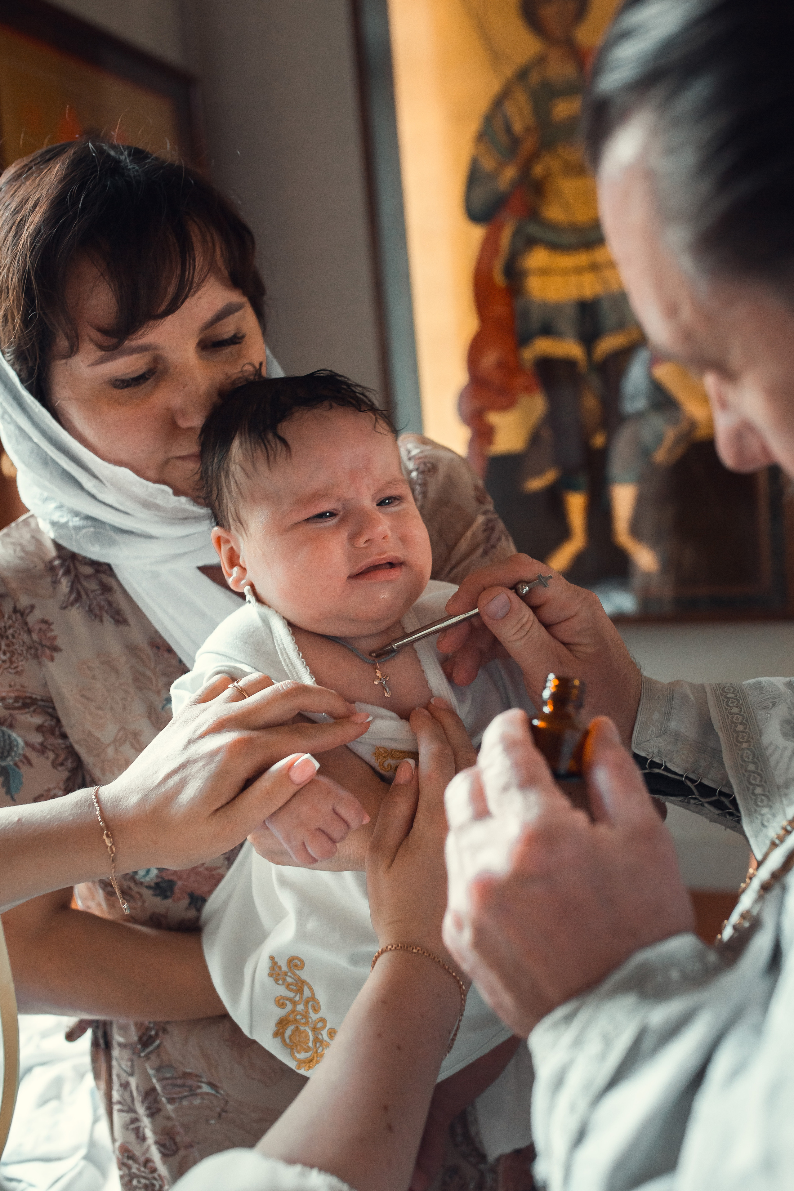 Крещение Храм г. Кремёнки. Фотограф новорожденных Серпухов, Протвино, Москва I Марина Бурмистрова