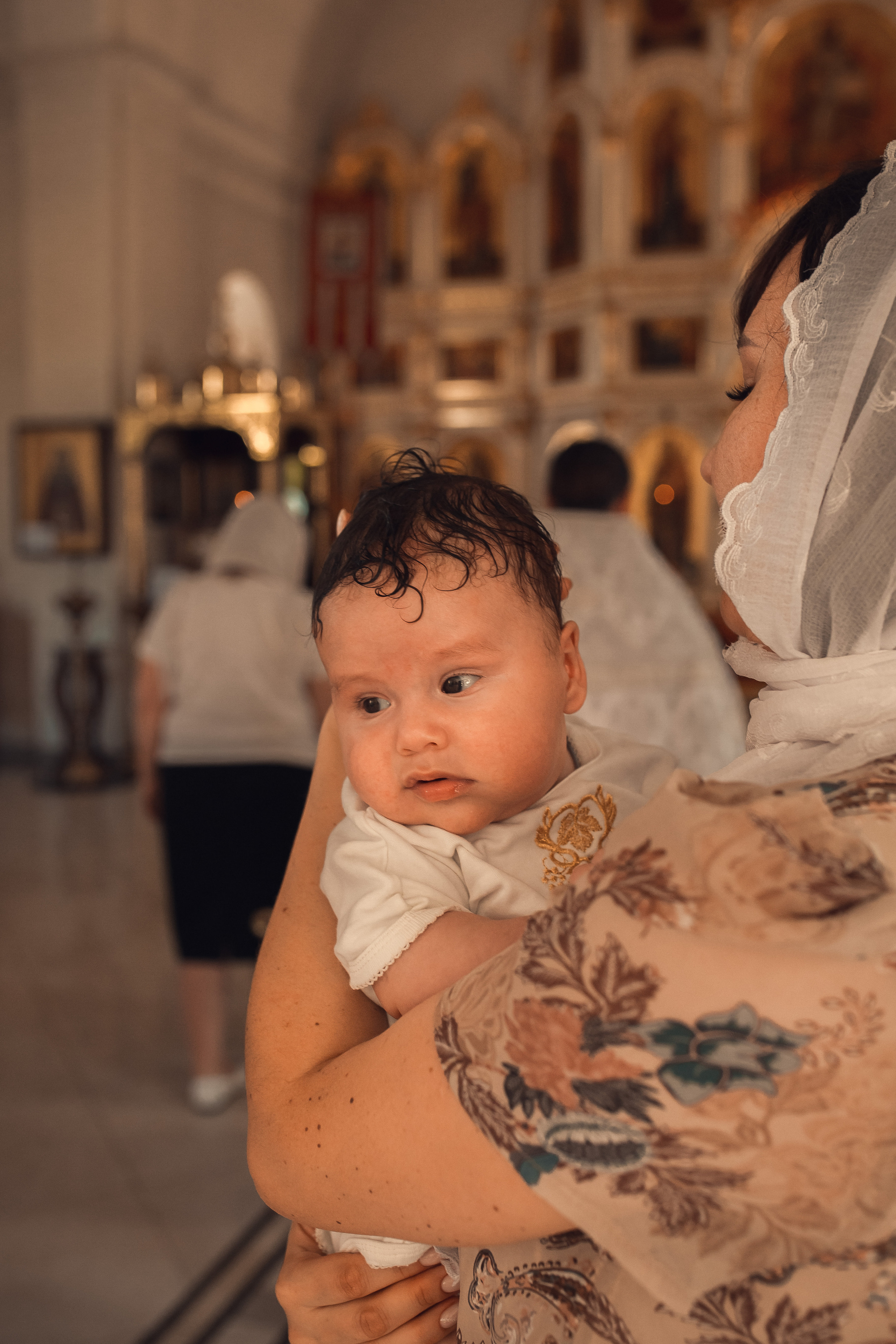 Крещение Храм г. Кремёнки. Фотограф новорожденных Серпухов, Протвино, Москва I Марина Бурмистрова
