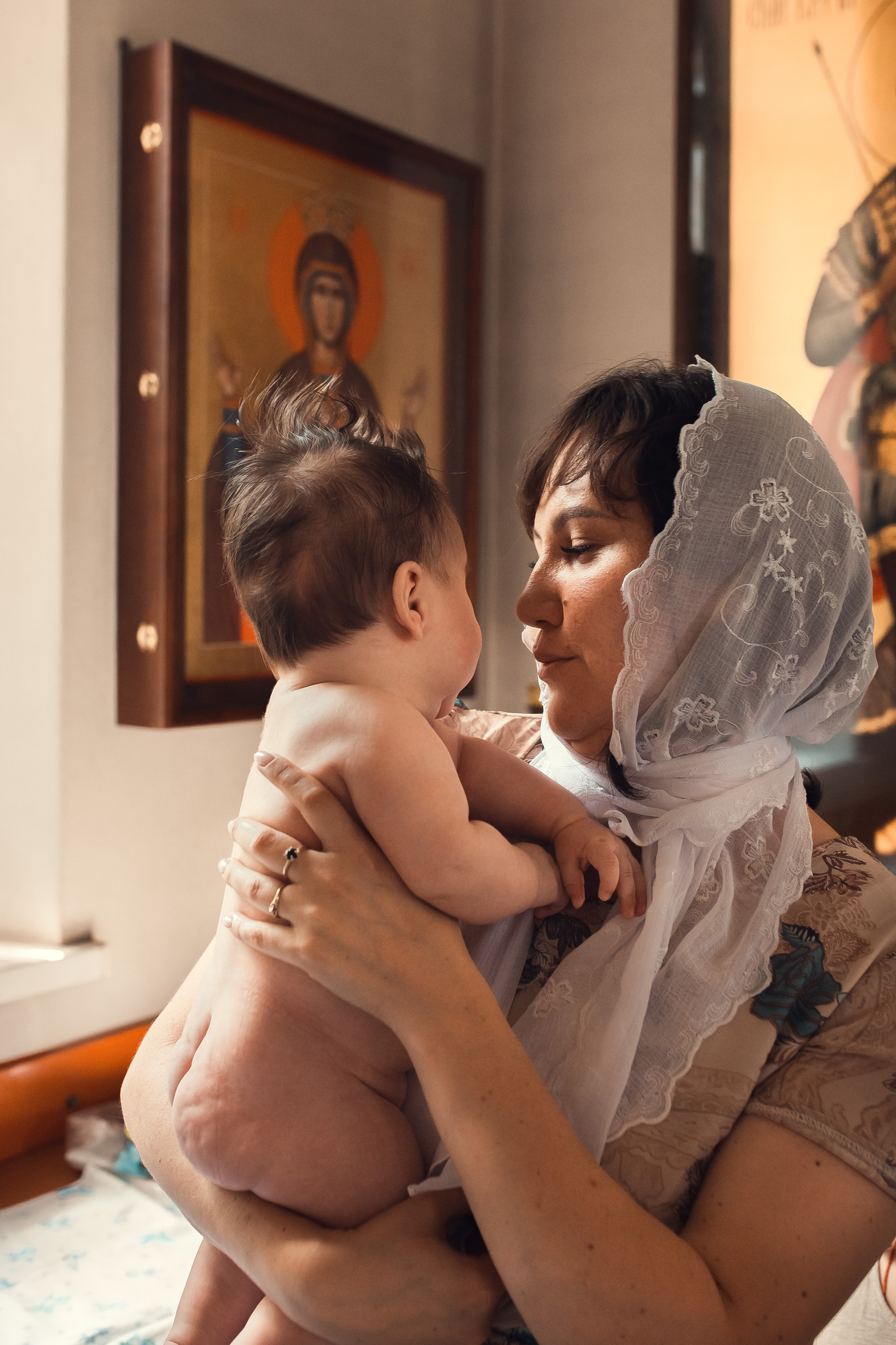 Крещение Храм г. Кремёнки. Фотограф новорожденных Серпухов, Протвино, Москва I Марина Бурмистрова