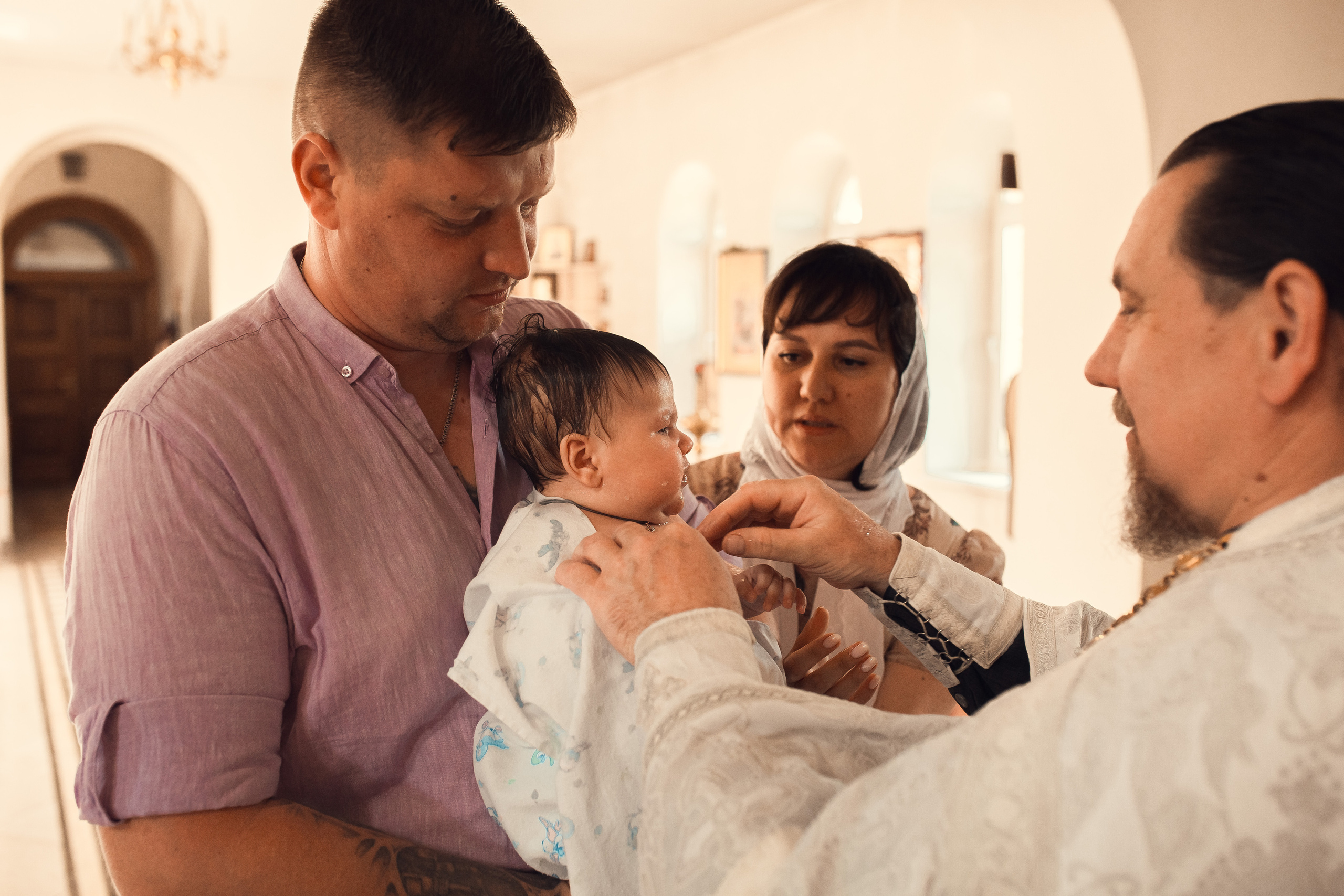 Крещение Храм г. Кремёнки. Фотограф новорожденных Серпухов, Протвино, Москва I Марина Бурмистрова