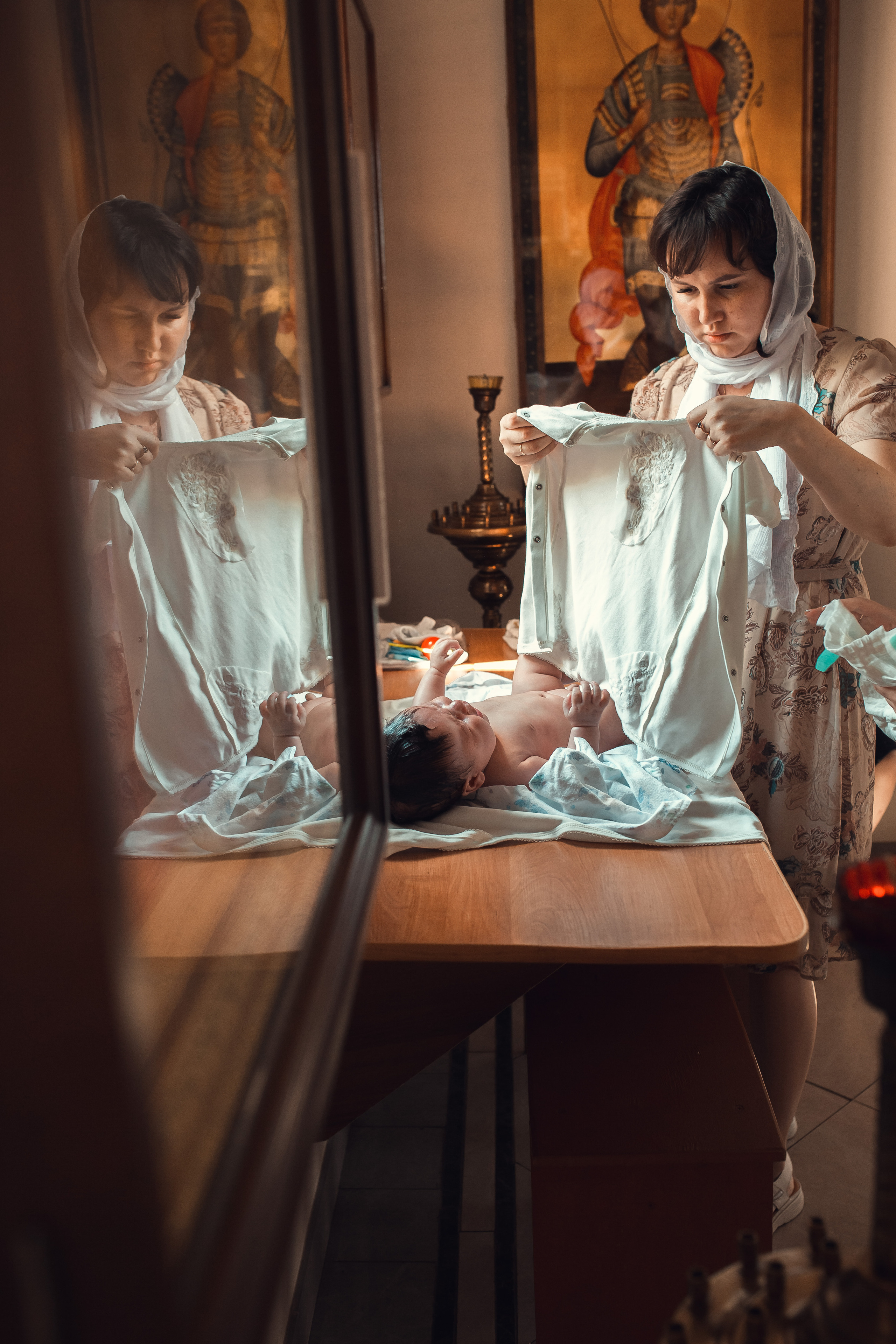 Крещение Храм г. Кремёнки. Фотограф новорожденных Серпухов, Протвино, Москва I Марина Бурмистрова