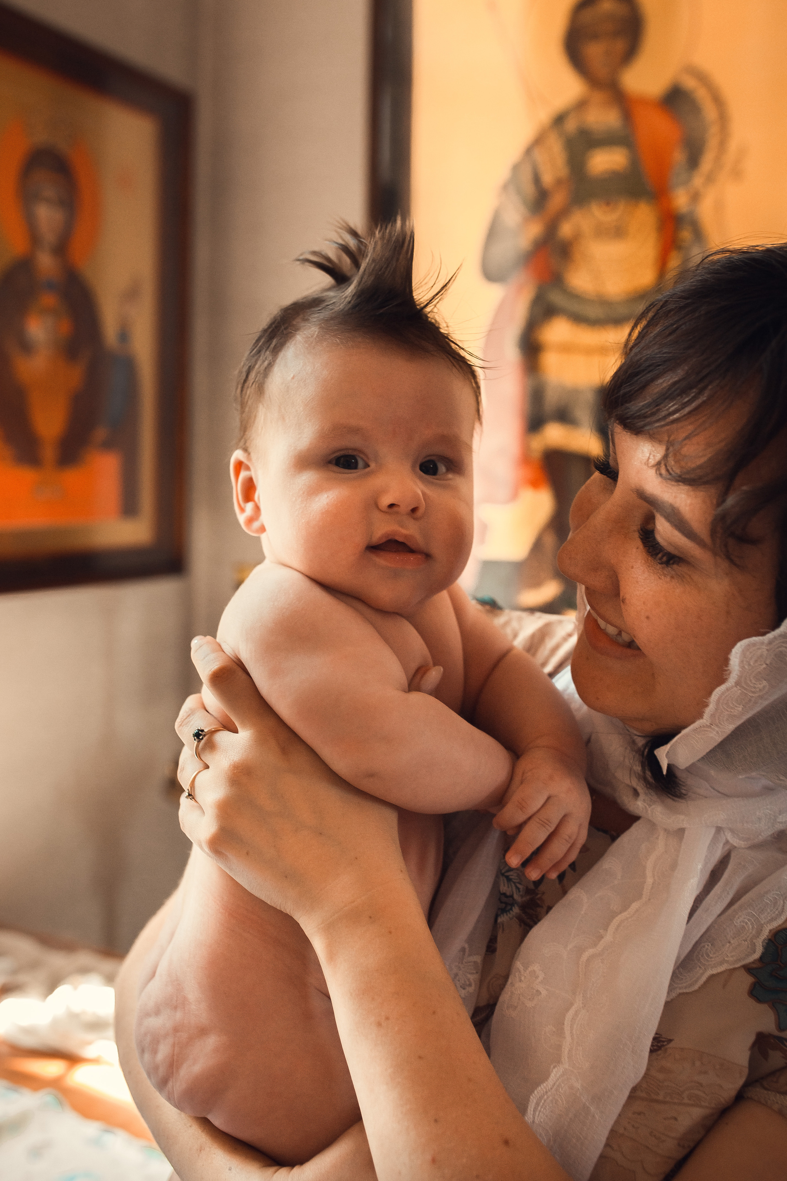 Крещение Храм г. Кремёнки. Фотограф новорожденных Серпухов, Протвино, Москва I Марина Бурмистрова