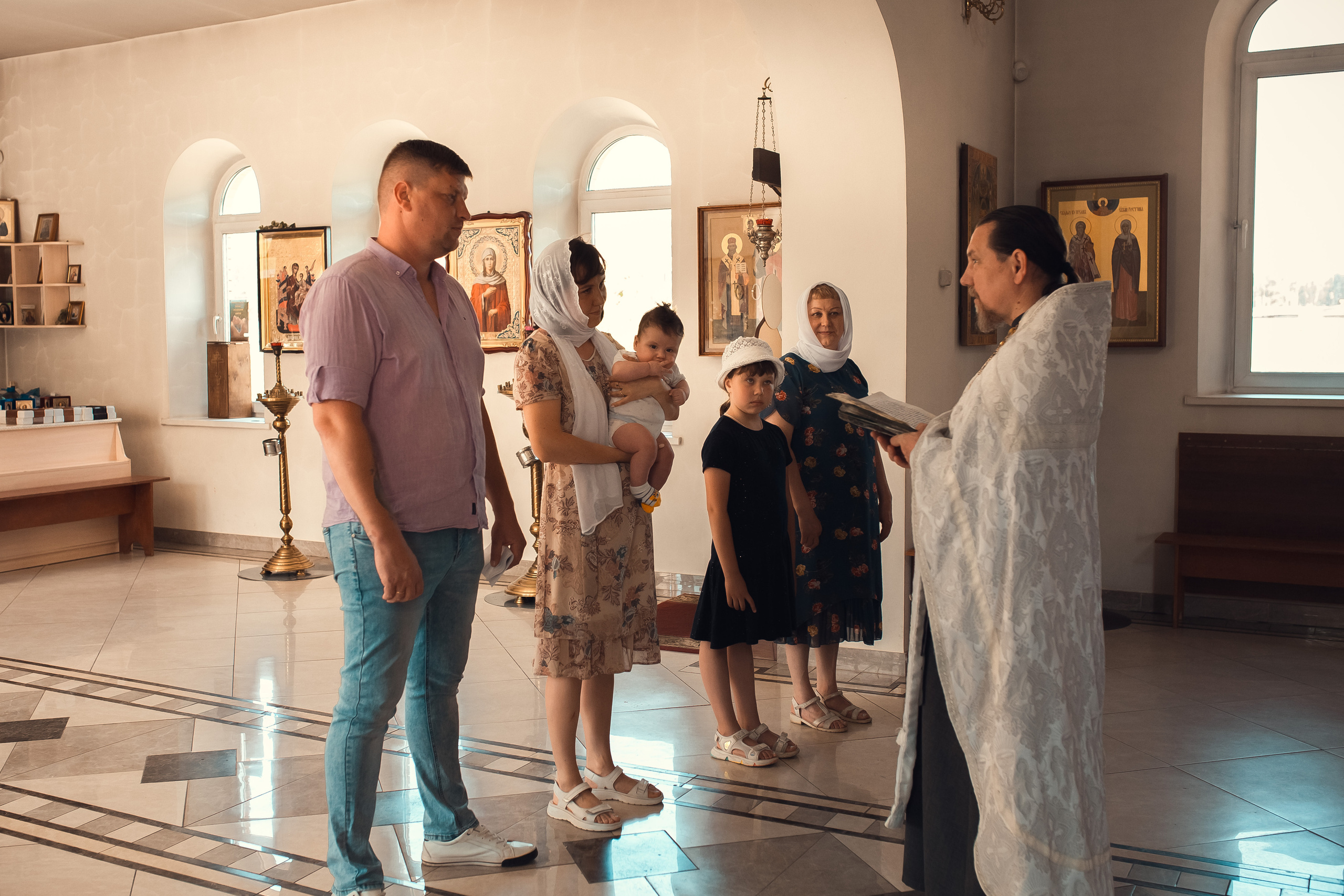 Крещение Храм г. Кремёнки. Фотограф новорожденных Серпухов, Протвино, Москва I Марина Бурмистрова