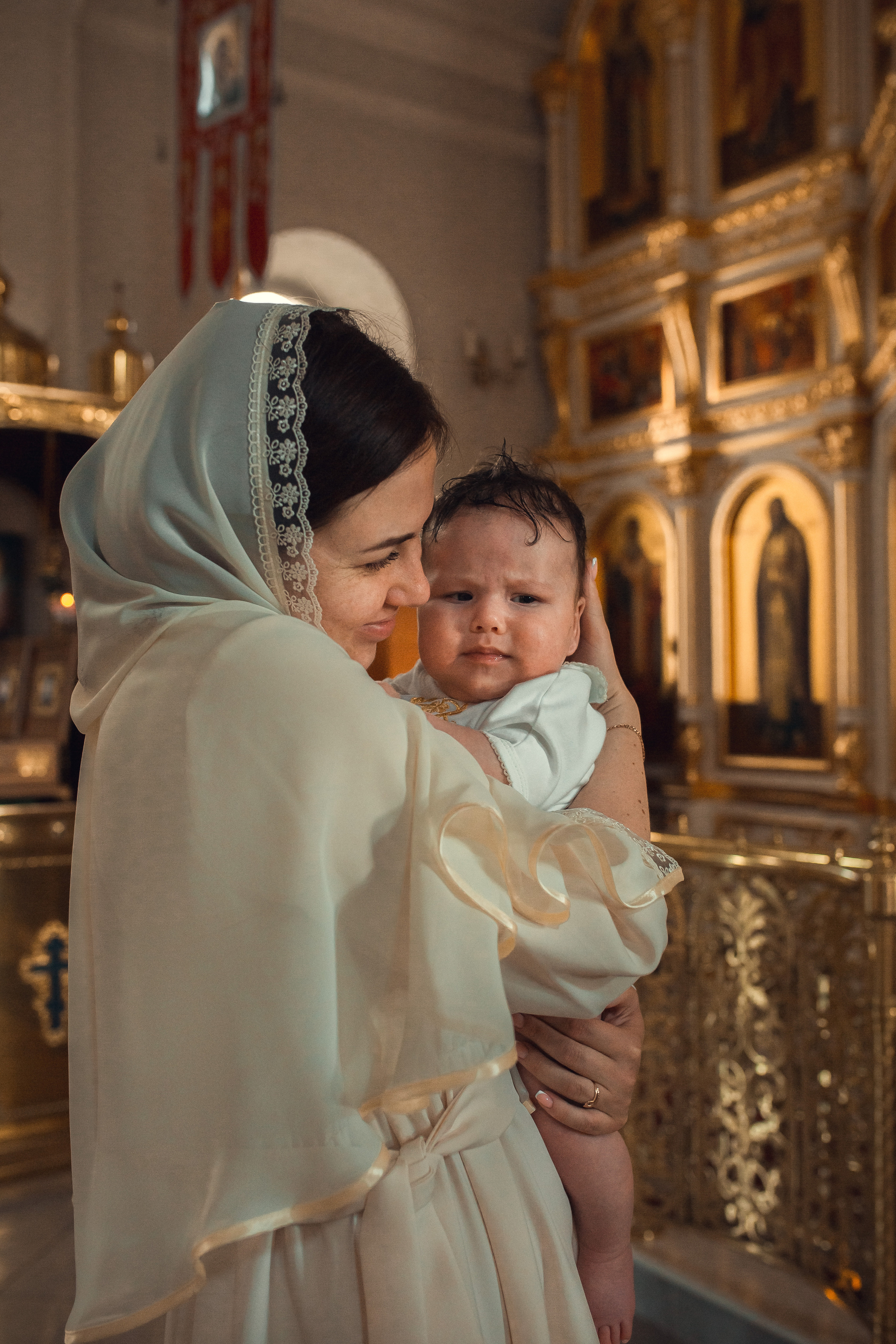 Крещение Храм г. Кремёнки. Фотограф новорожденных Серпухов, Протвино, Москва I Марина Бурмистрова