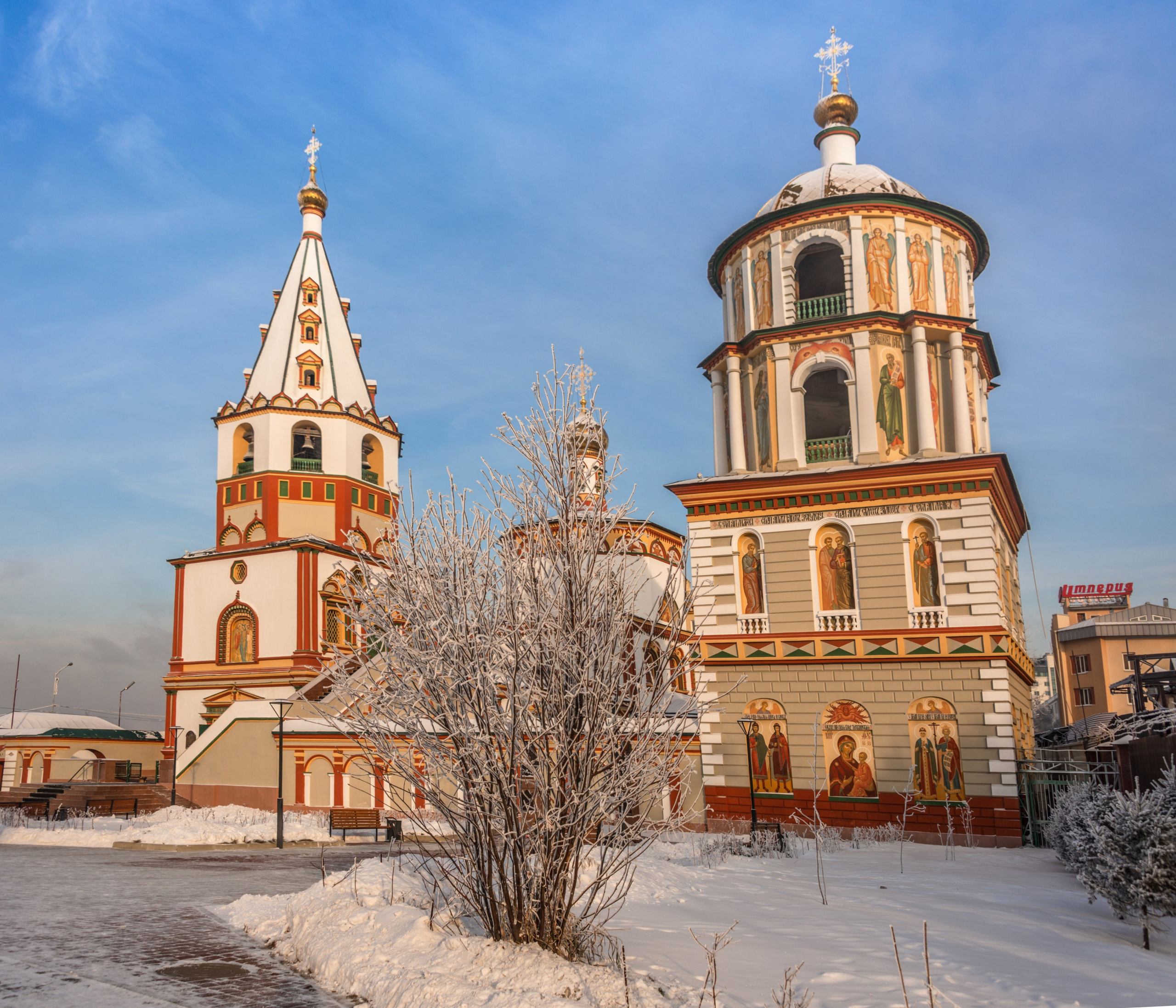 Зимний Иркутск. Фотограф Лара Кучина