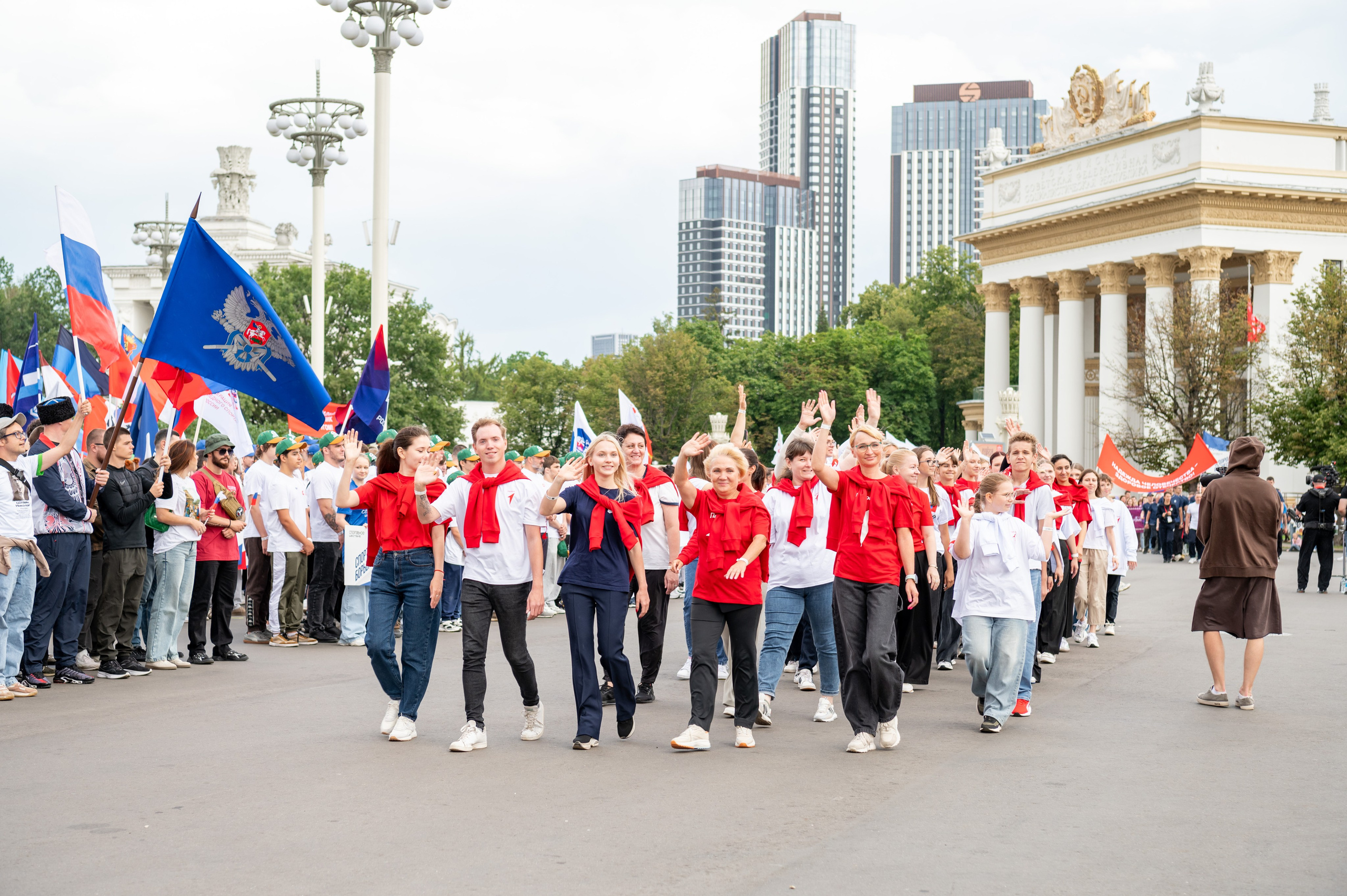 Спортивное шествие посвященное Дню физкультурника!. Детский и семейный фотограф г. Москва Оксана Катаджи