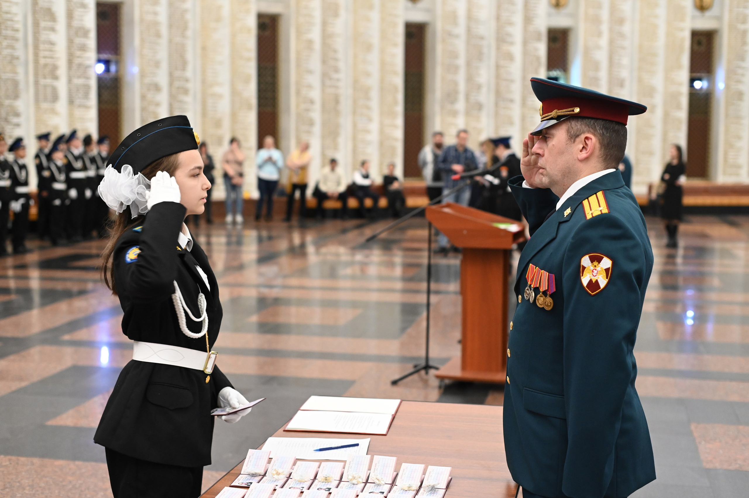 Присяга Поклонная Гора. Детский и семейный фотограф г. Москва Оксана Катаджи