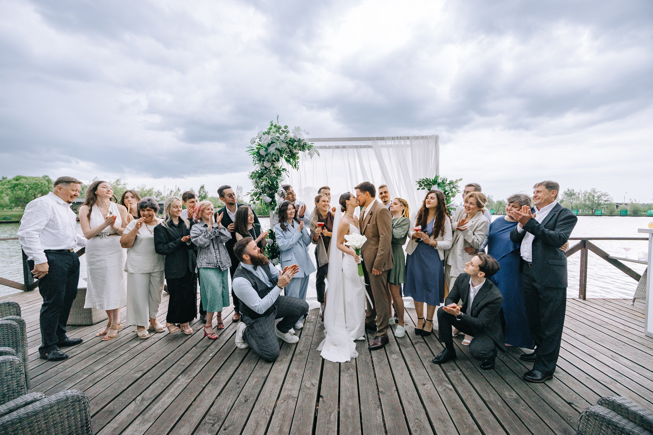 Белая арка. Александр Антонов. Профессиональный свадебный, репортажный фотограф в Москве, Подольске. Фото+Видео на любой праздник