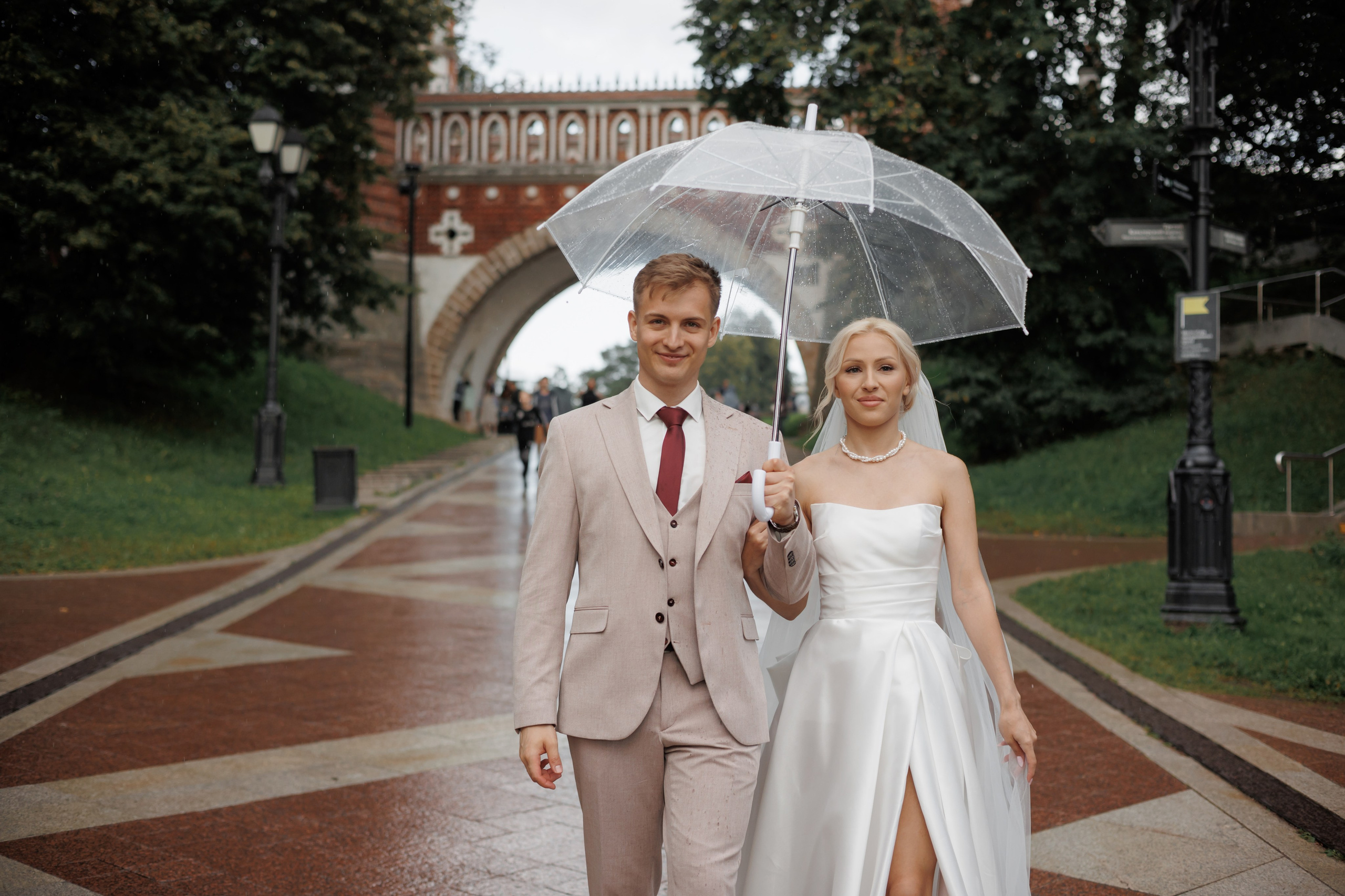 Отель «Милан», Шипиловский ЗАГС, прогулка в парке Царицыно. Свадебный и репортажный фотограф (Москва, Королев и другие)