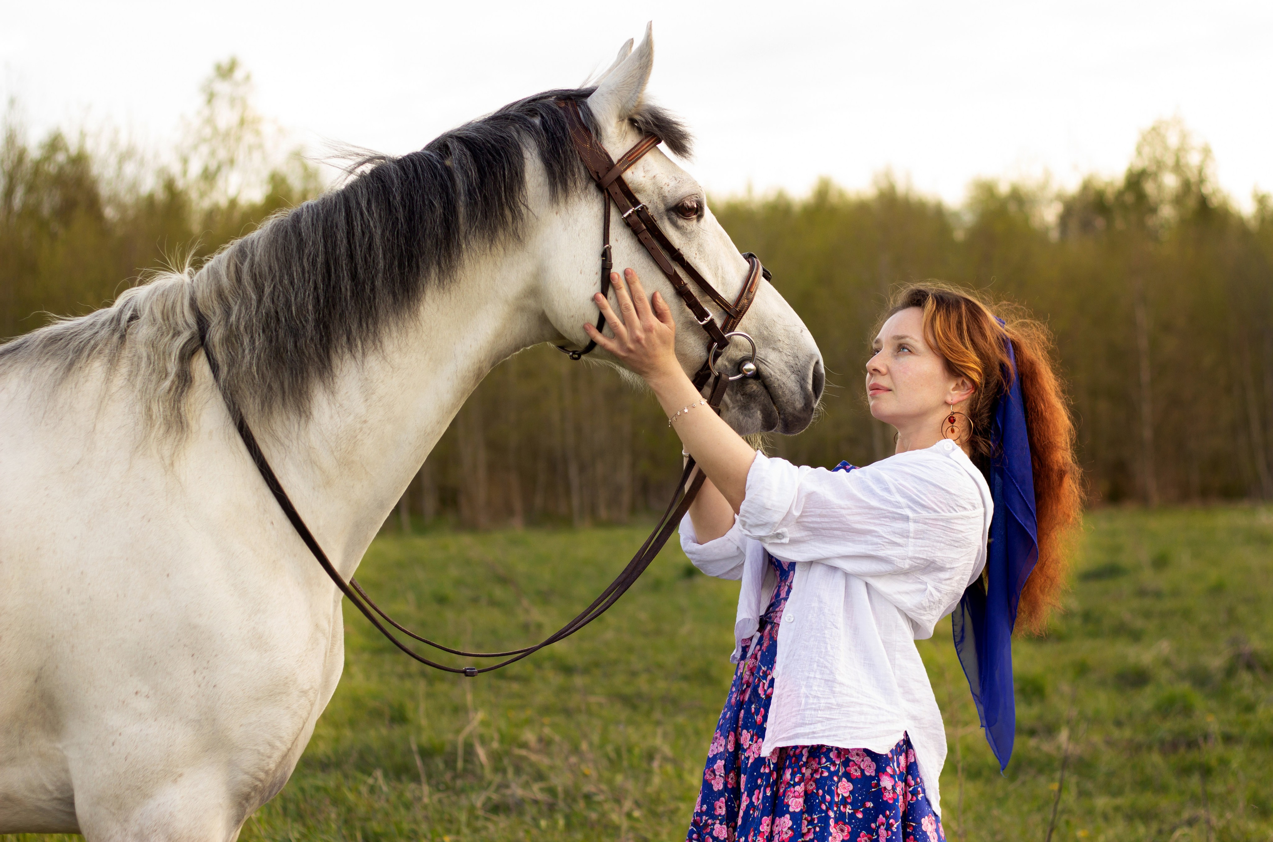 Красавица и конь. Фотограф в Москве Юлия Карпова