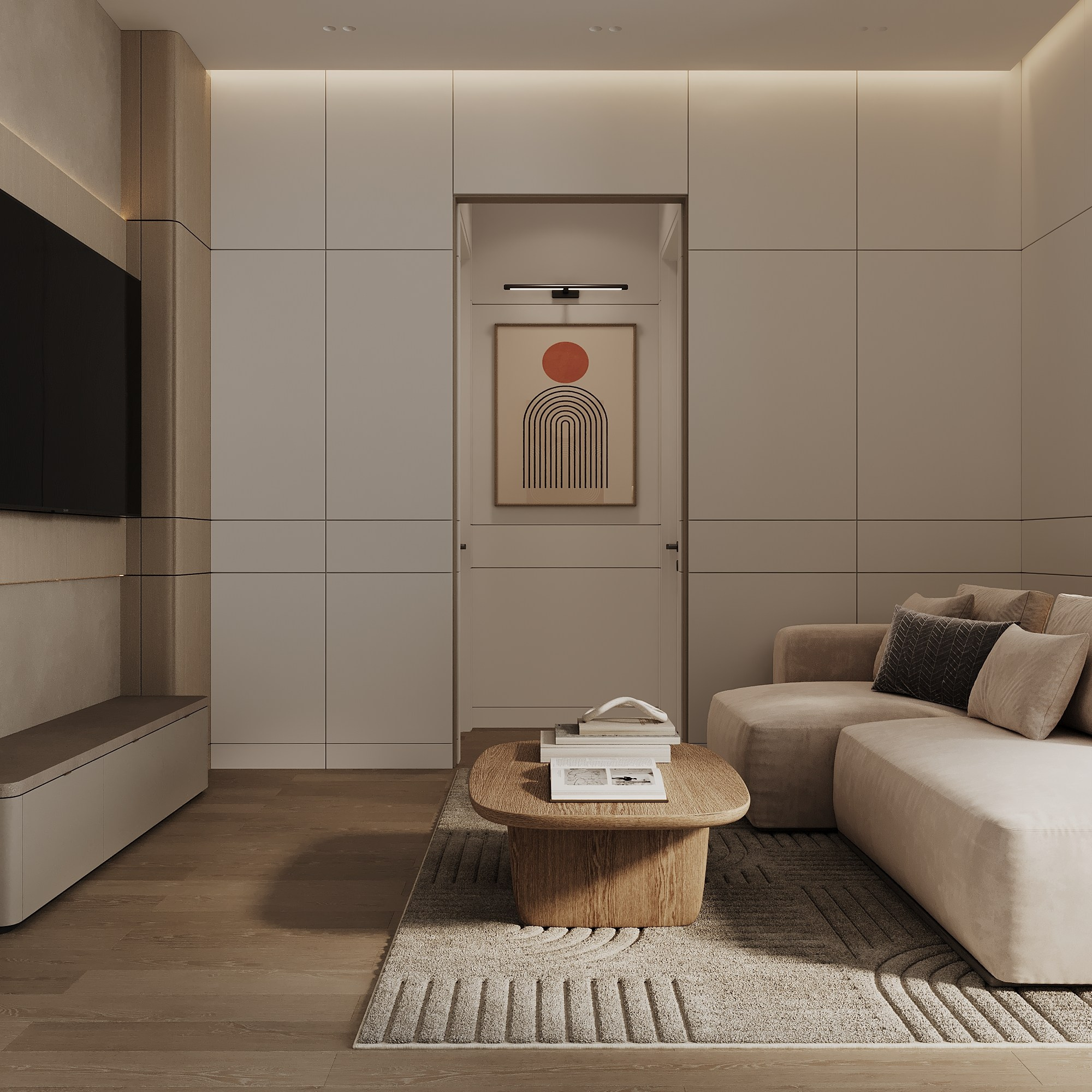 ЖК «Аль-Фараби 27», 73 м². Room Design Studio