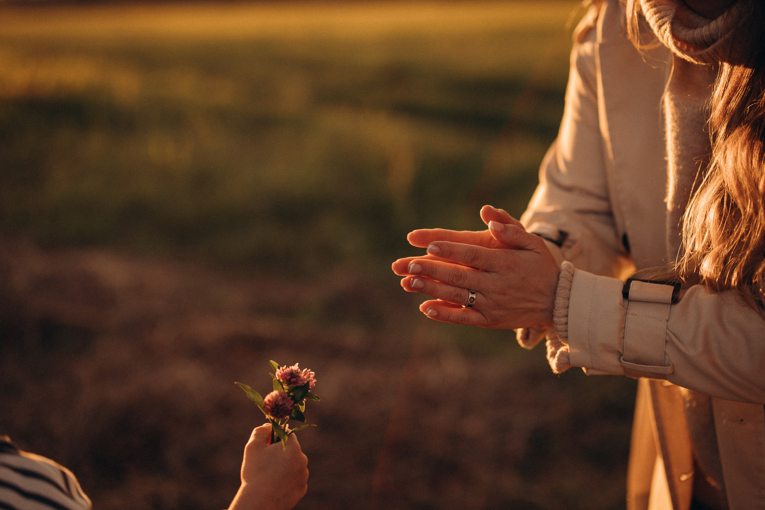 На закате. Евгения Пелипас