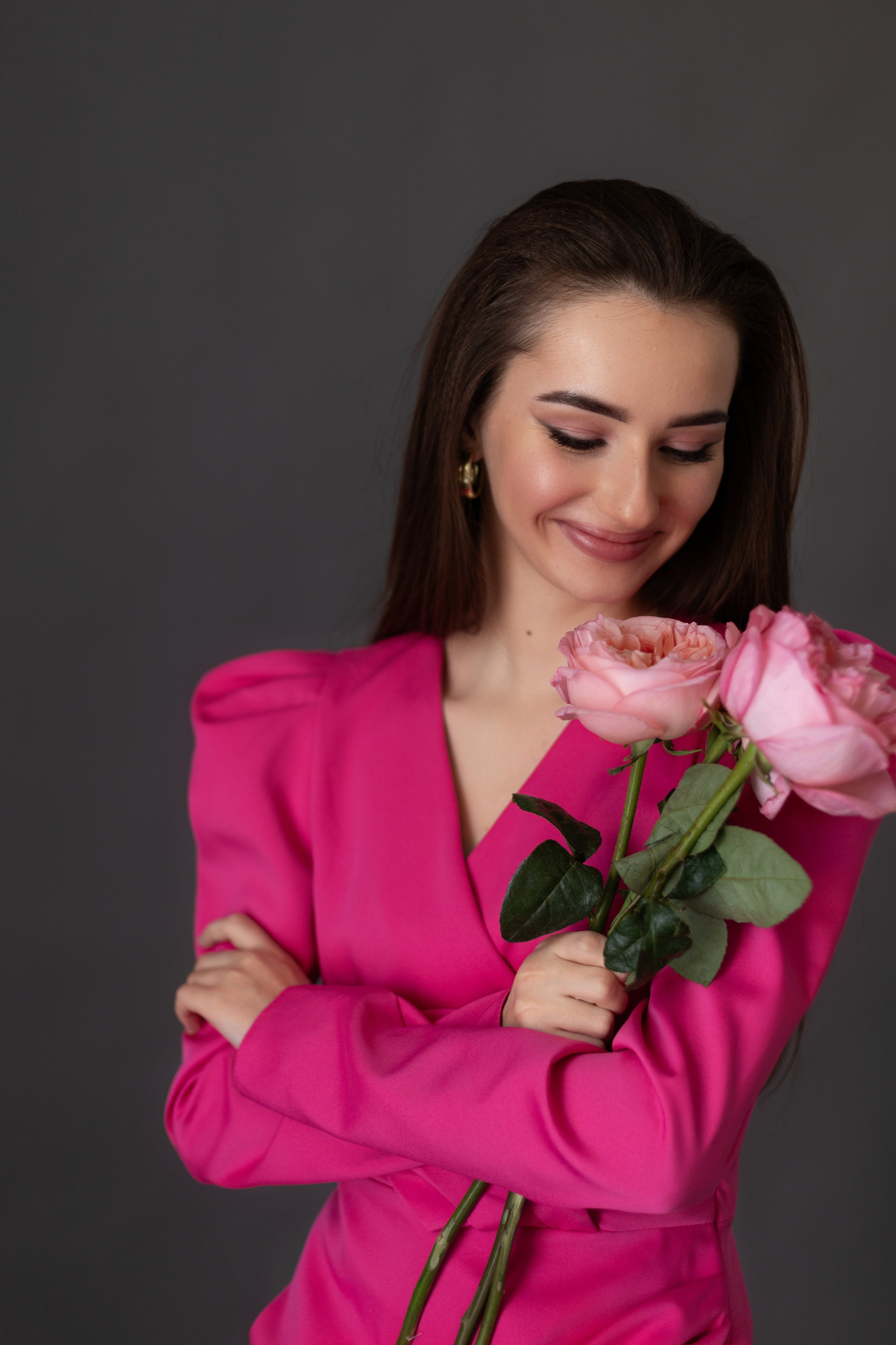 Елена сет с цветами. Портретный фотограф, бизнес-контент Кемерово Уфимцева Ирина