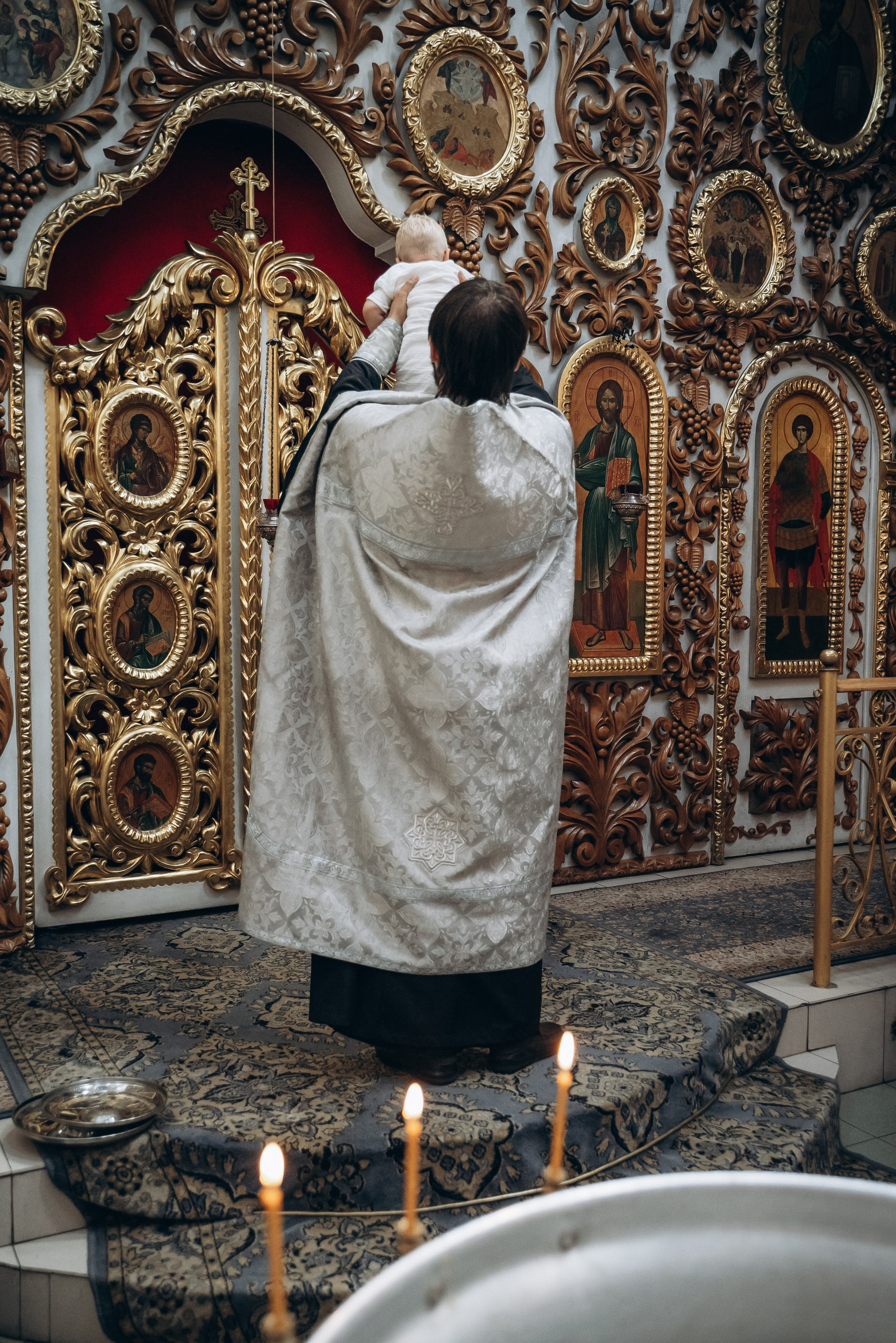 Крещение Демьяна. Семейный фотограф в Минске Дарья Дреко