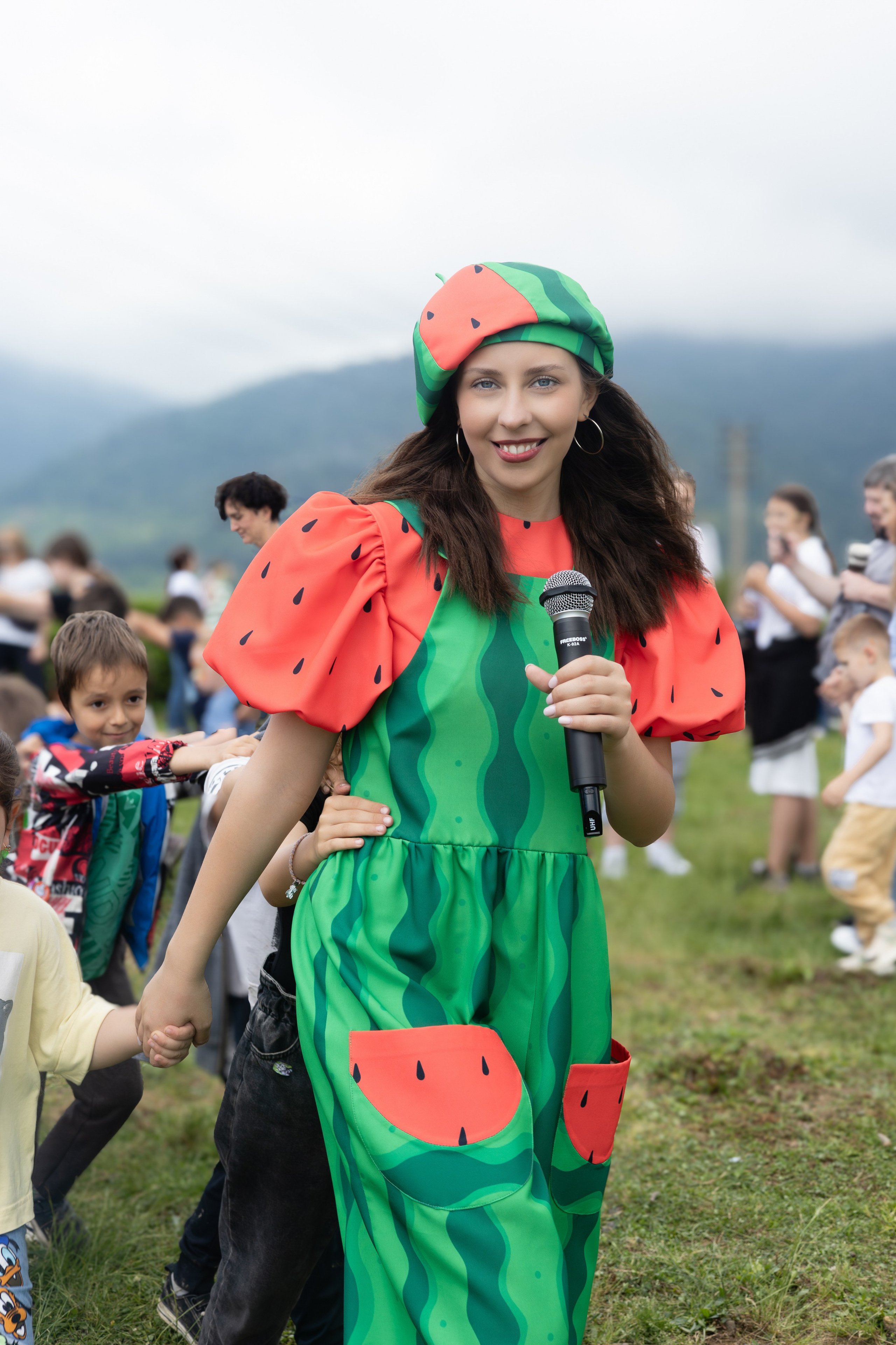 Детский праздник на чайных плантациях. Фотограф Мария Камаева