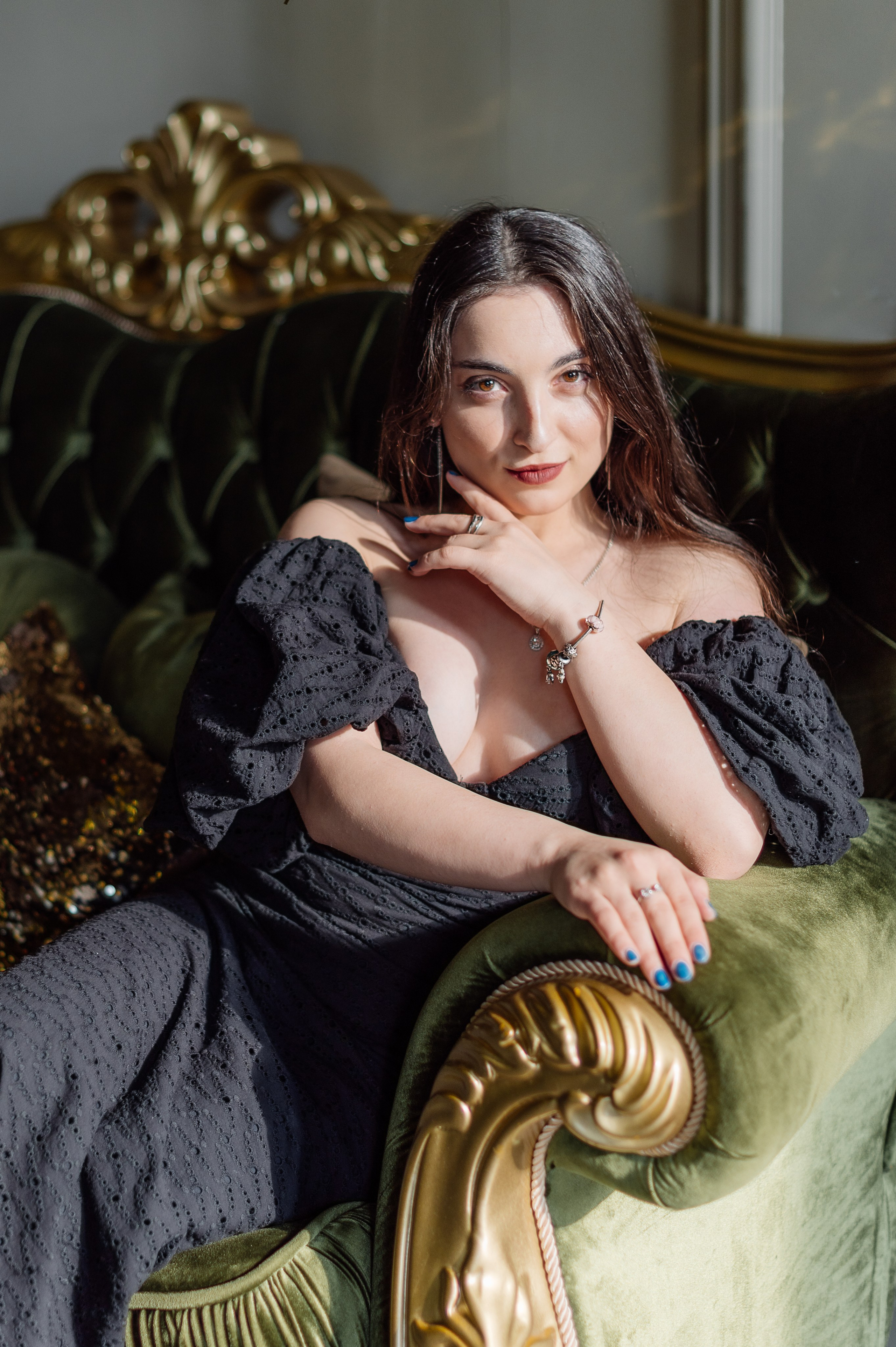 Индивидуальная фотосессия в студии для Аллы