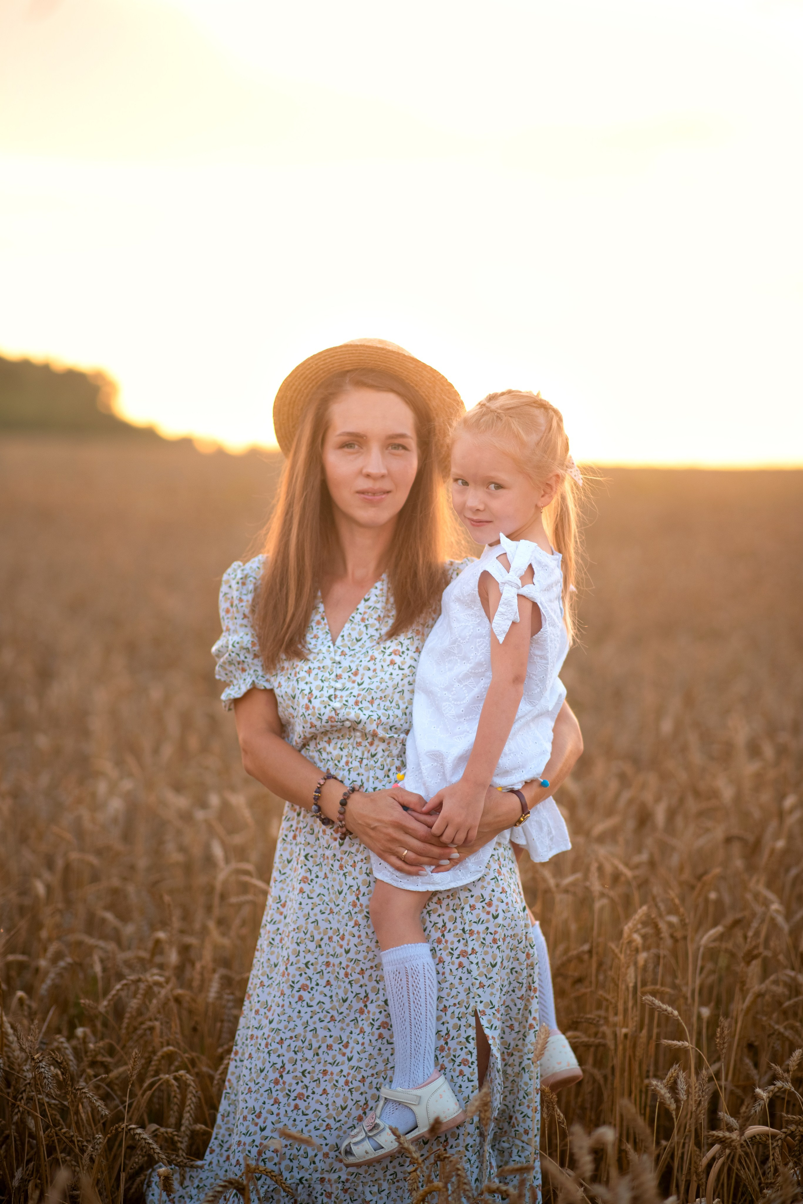 Семейная фотосессия в пшеничном поле. Семейный и детский фотограф в Туле Светлана Воронкова