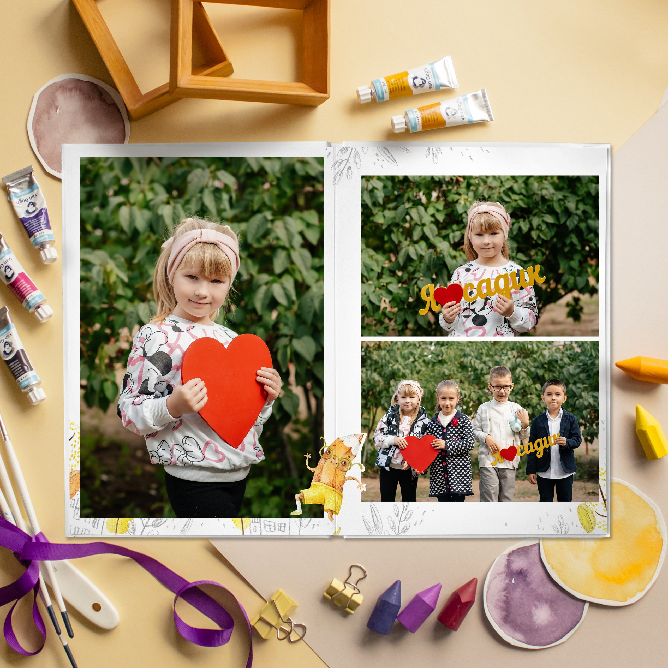 Карандаши. Дизайнер fotokniga_ast