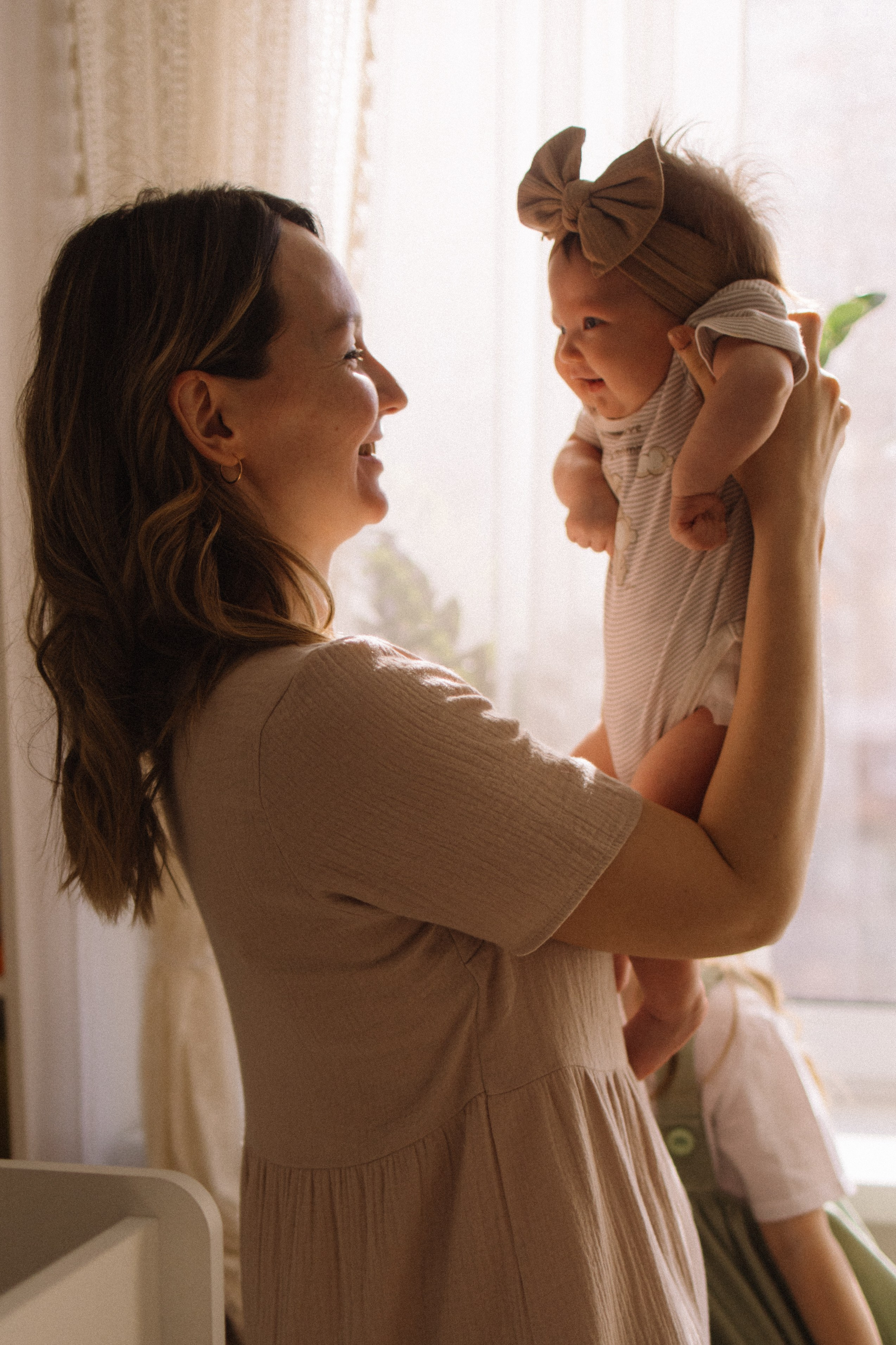 Ньюборн съемка Любы и ее семьи. Семейный фотограф в Москве и Люберцах Юлия Гуськова