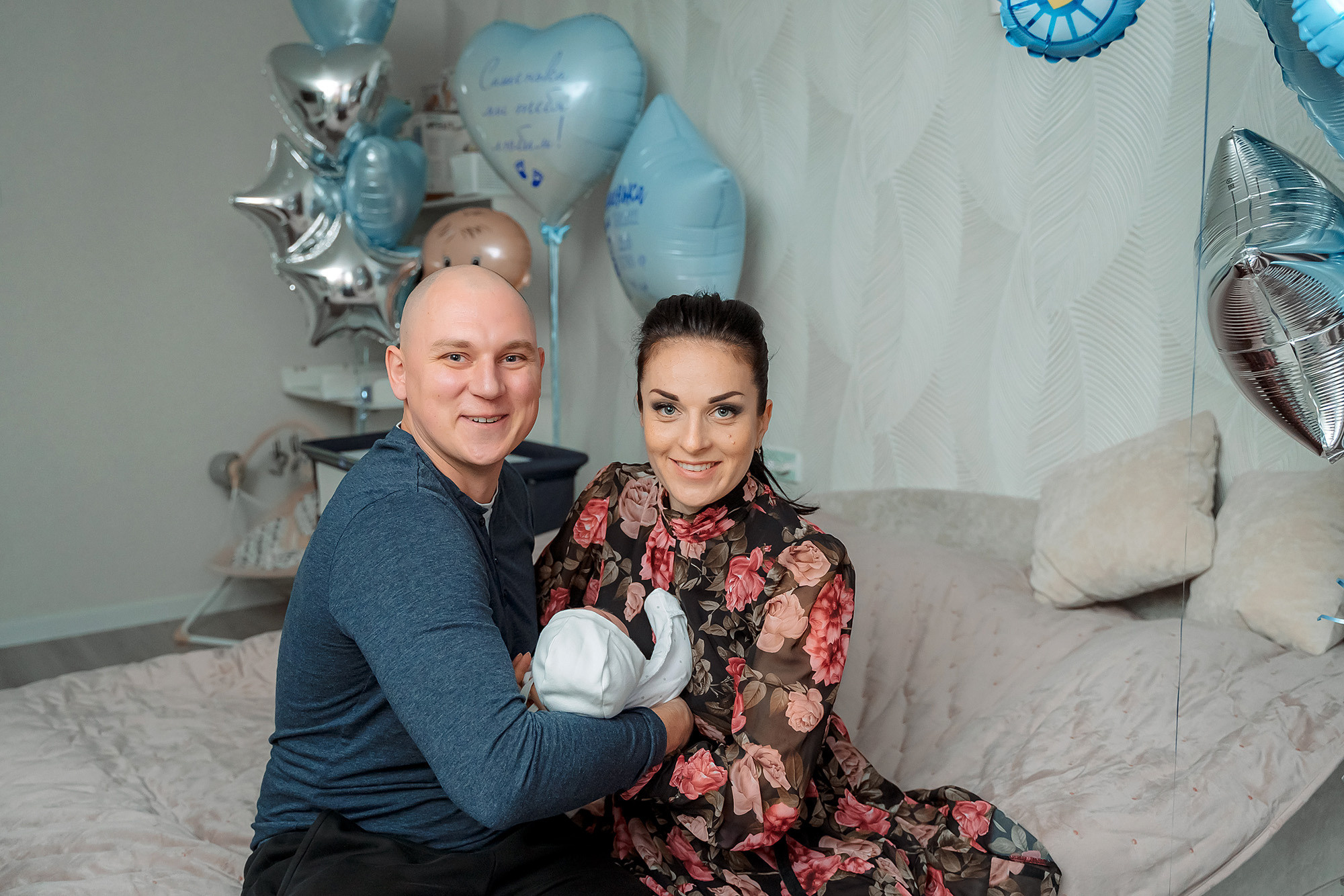 Фотограф на выписку из роддома. Фотограф Настя Непогодьева, Москва