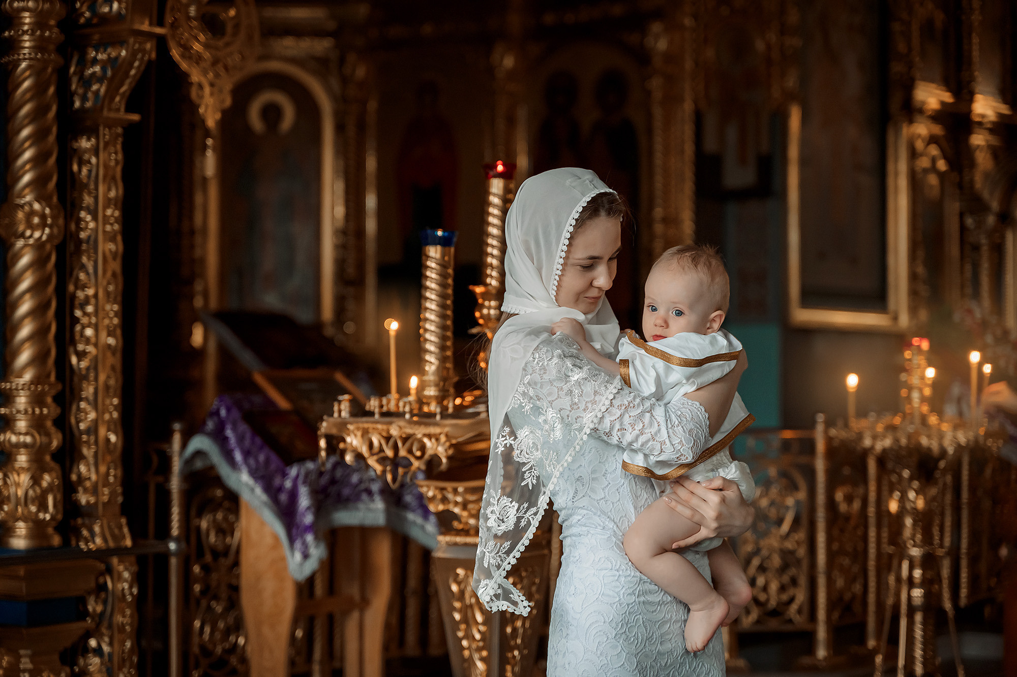 крестины ребенка крестная