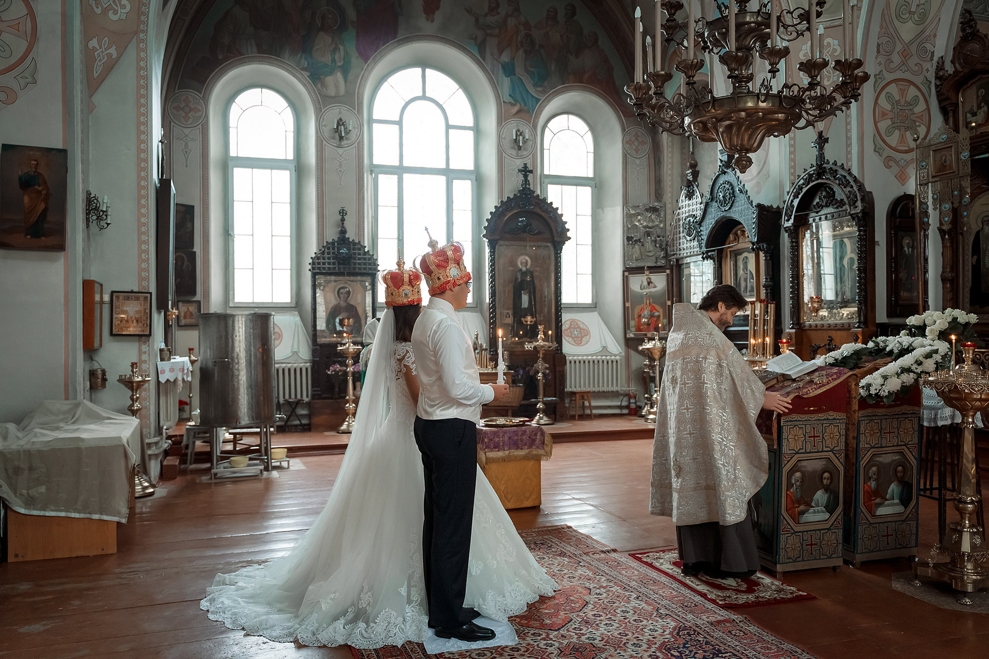 фотограф в церкви