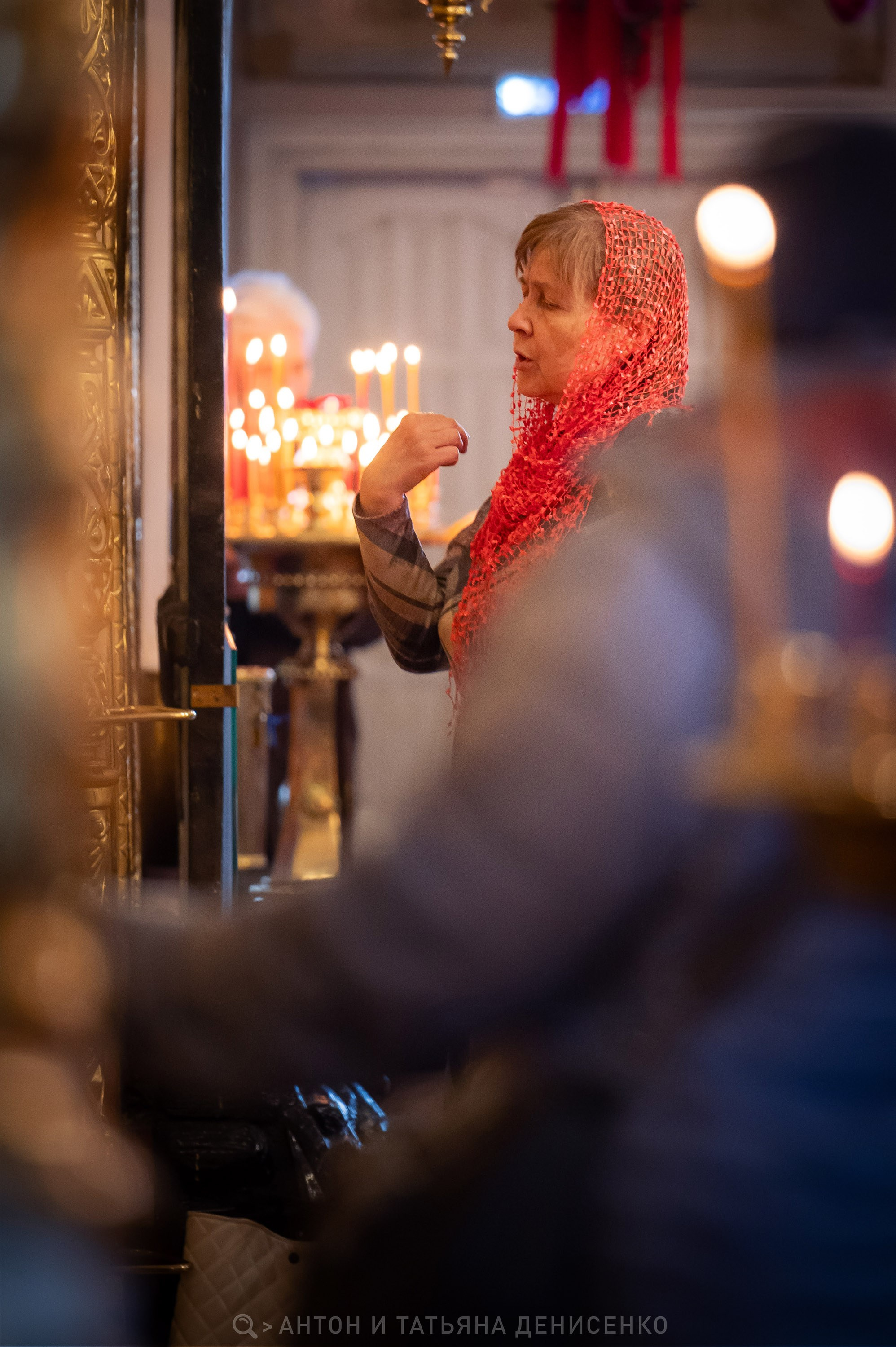 Храм Преображения Господня в Богородском. Антипасха. Антон и Татьяна Денисенко — В храме