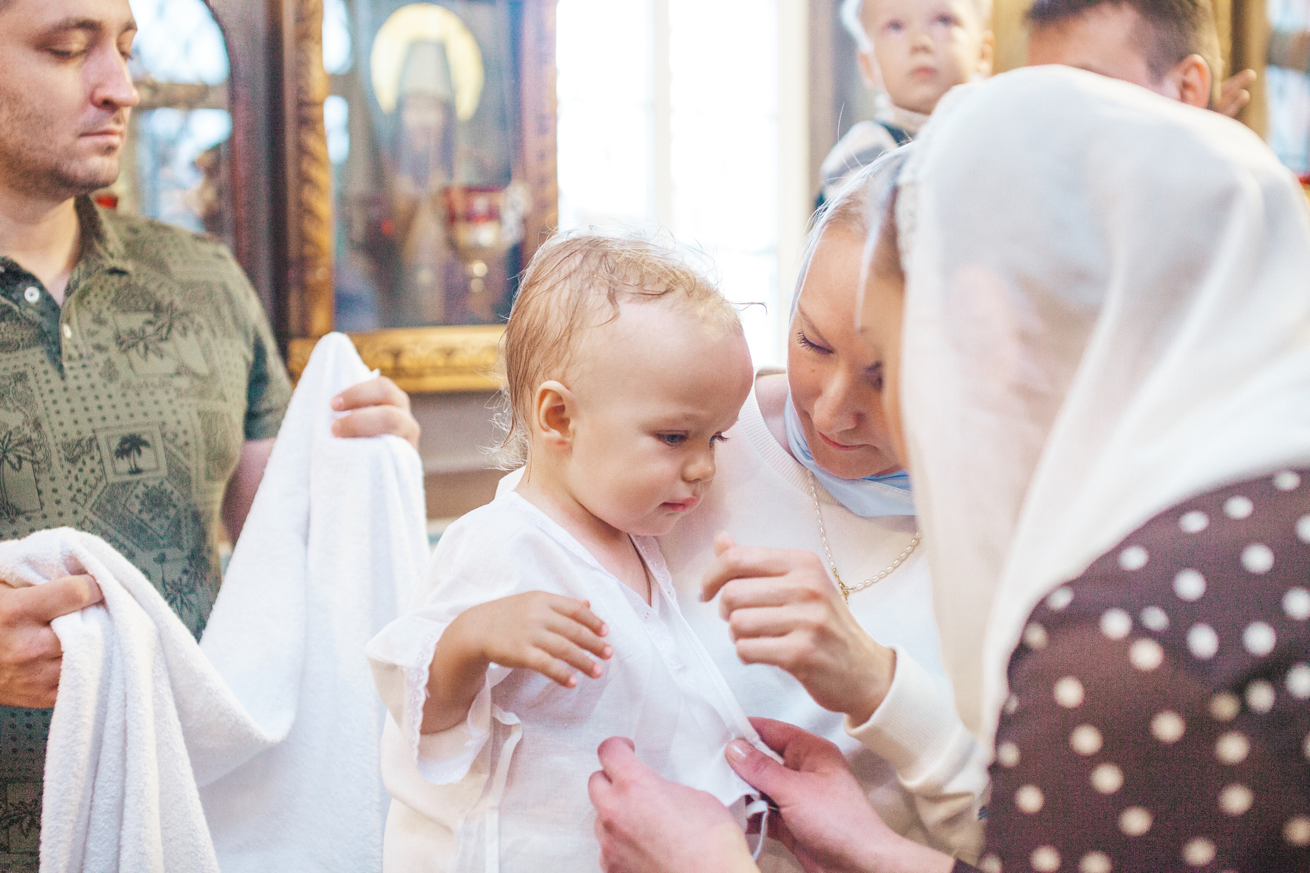 Крещение. Фотограф новорождённых в Москве и МО