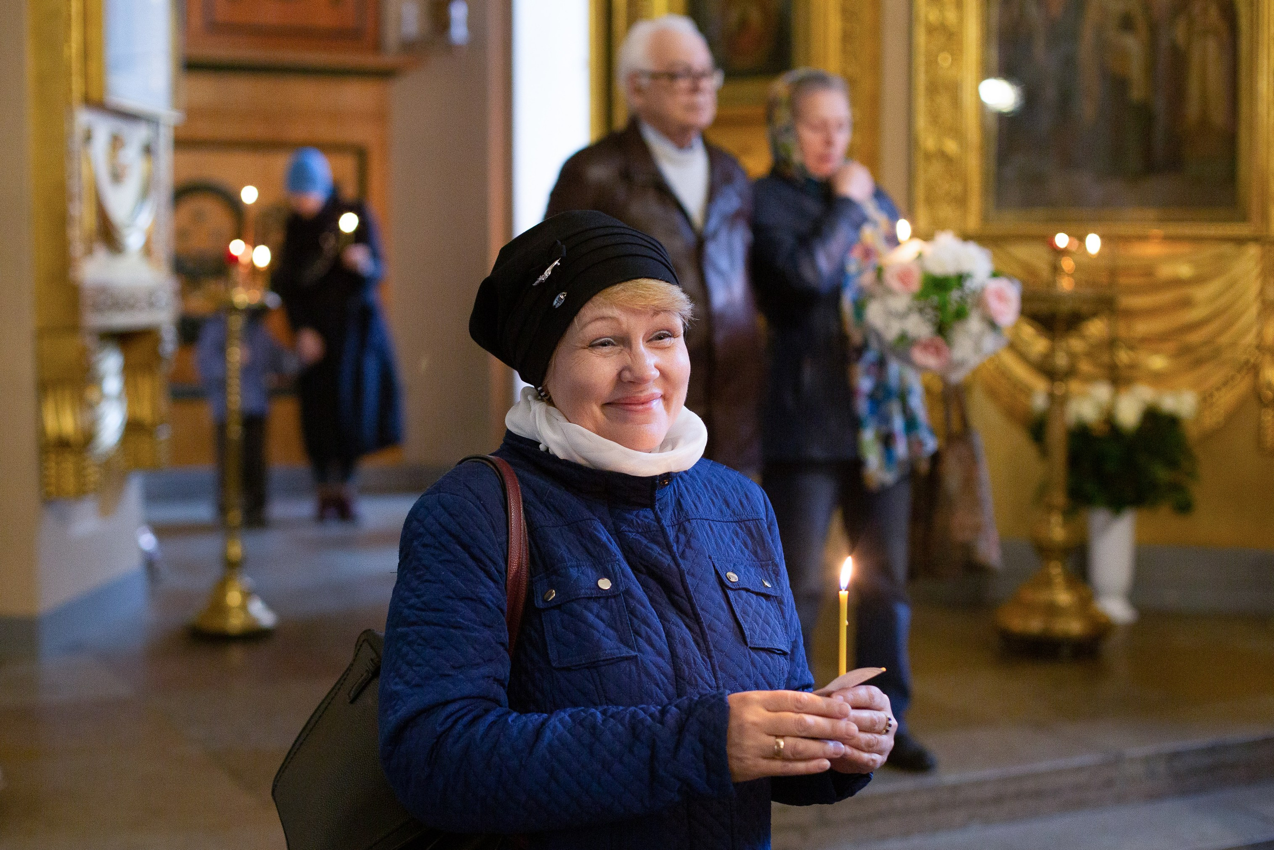 Крещение Ксении в Спасо-Преображенском соборе. Фотограф Анастасия Малеева