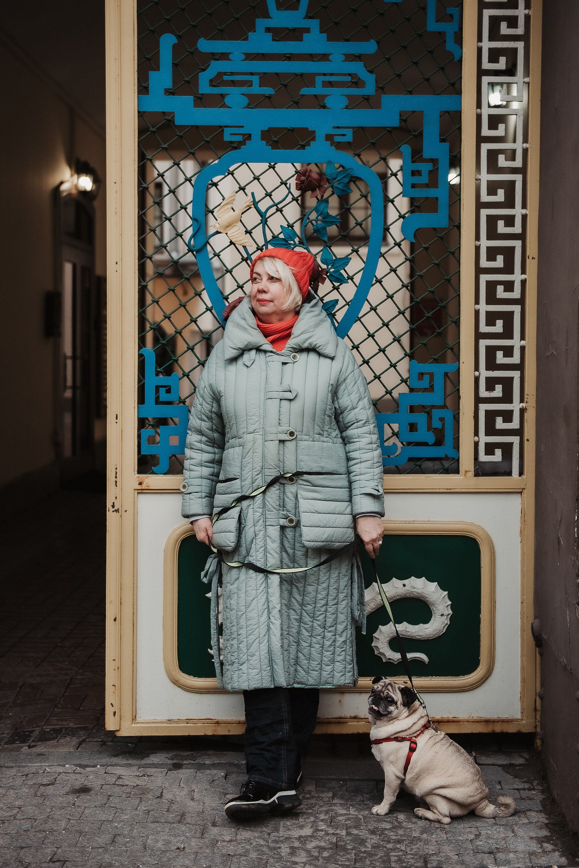 Ольга и Потапум. Прогулка к чайному дому. Семейный Фотограф в Москве Ирина Хохлова