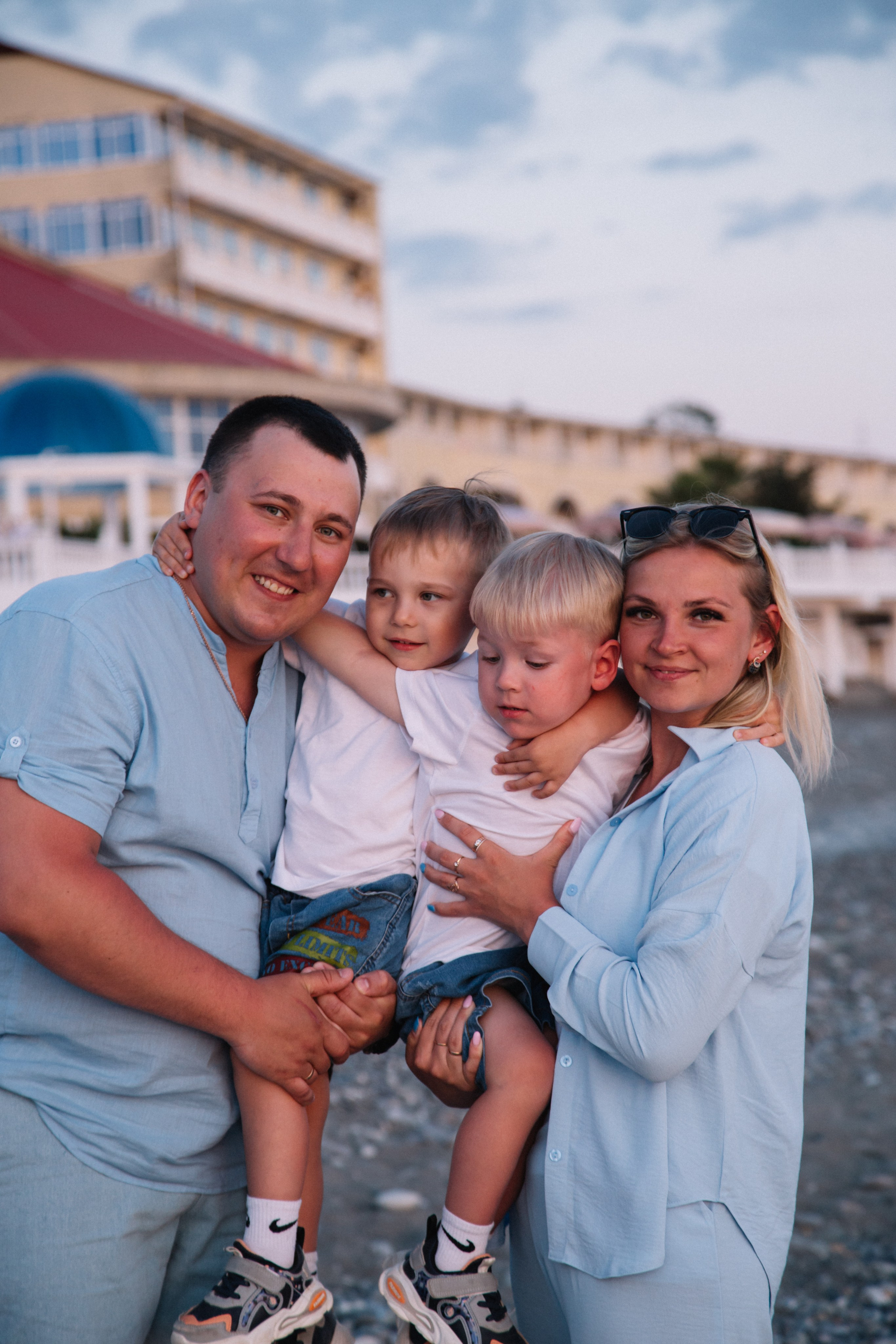 Закатная прогулка у моря. Семейный фотограф в Сочи, Лоо, Дагомысе, Вардане Кучумова Олеся