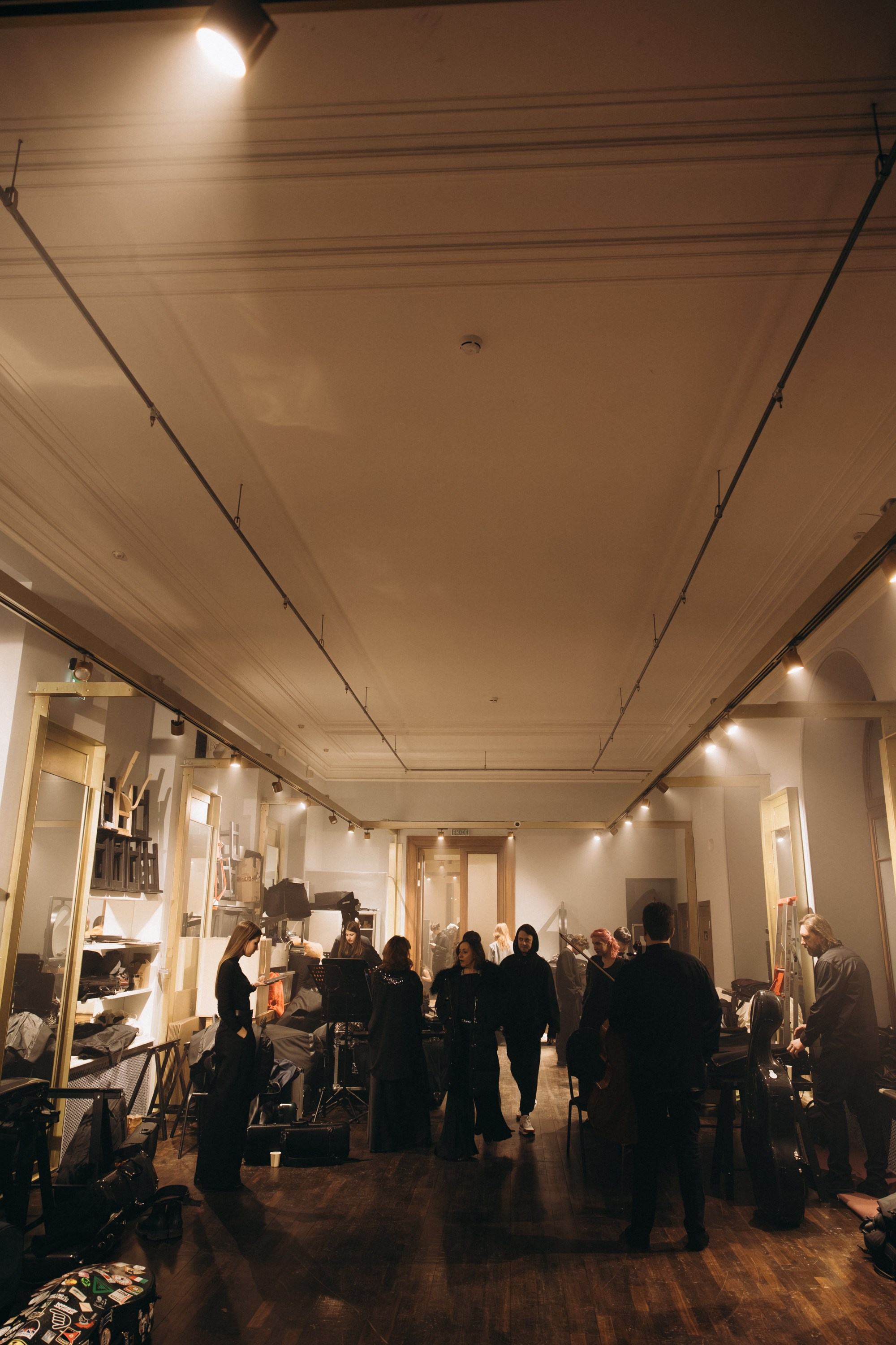 Концерт музыки композитора-резидента Алексея Ретинского «Dom Radio». Репортажный фотограф в Санкт-Петербурге Александр Паклин