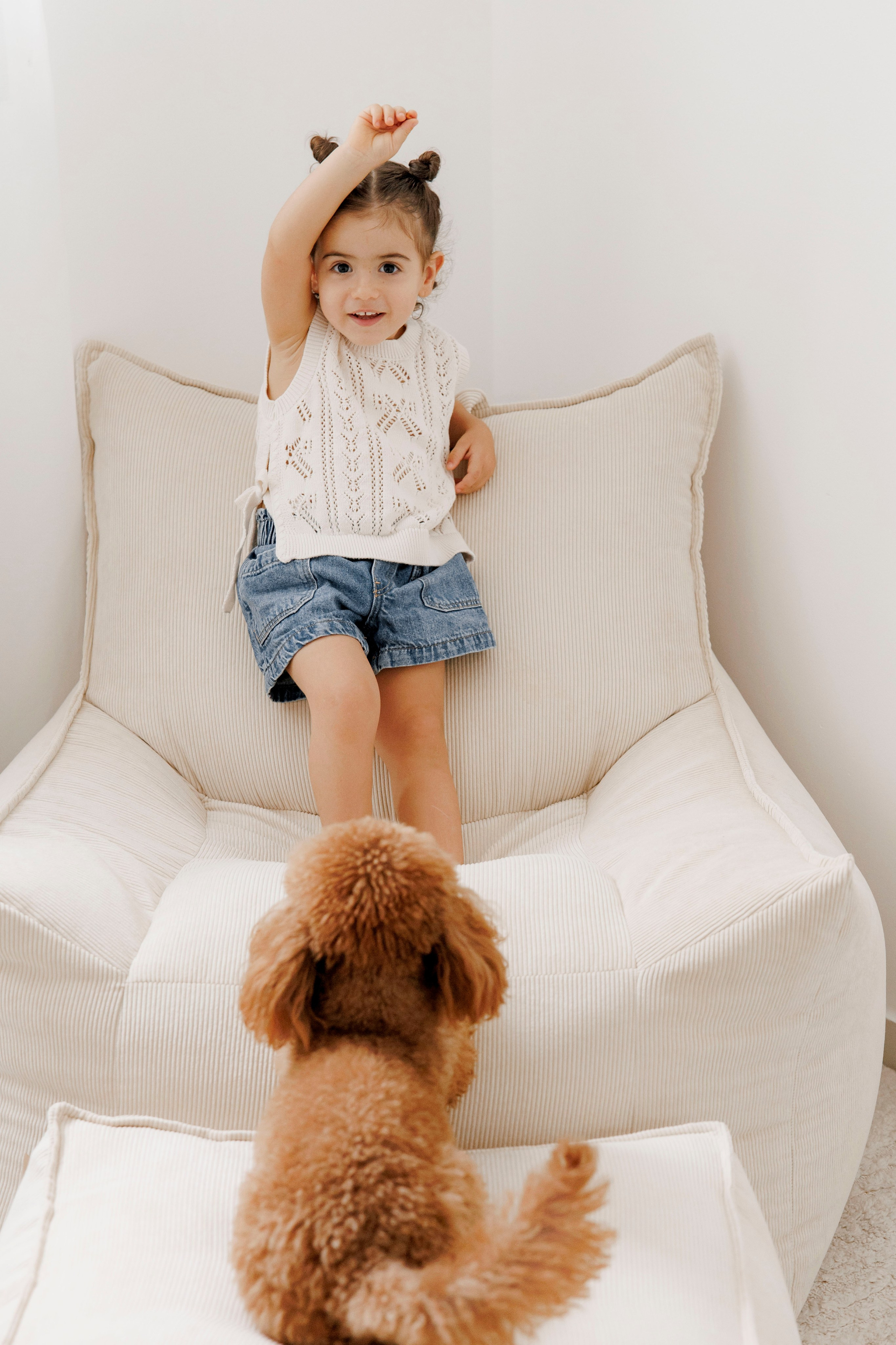 Family photoshoot at home. Главная