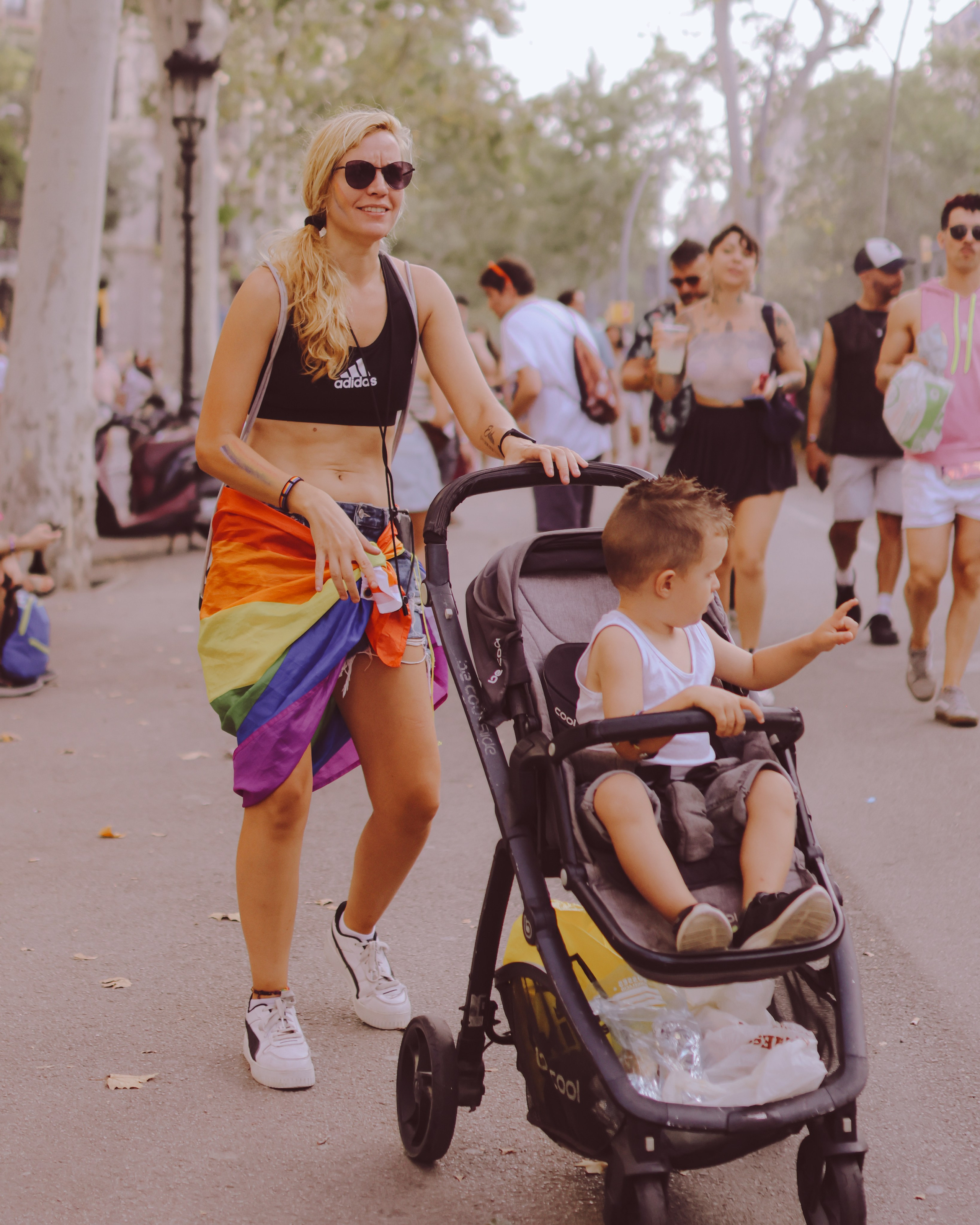 PRIDE, Barcelona 2024. Photographer in Israel Alice Milchin