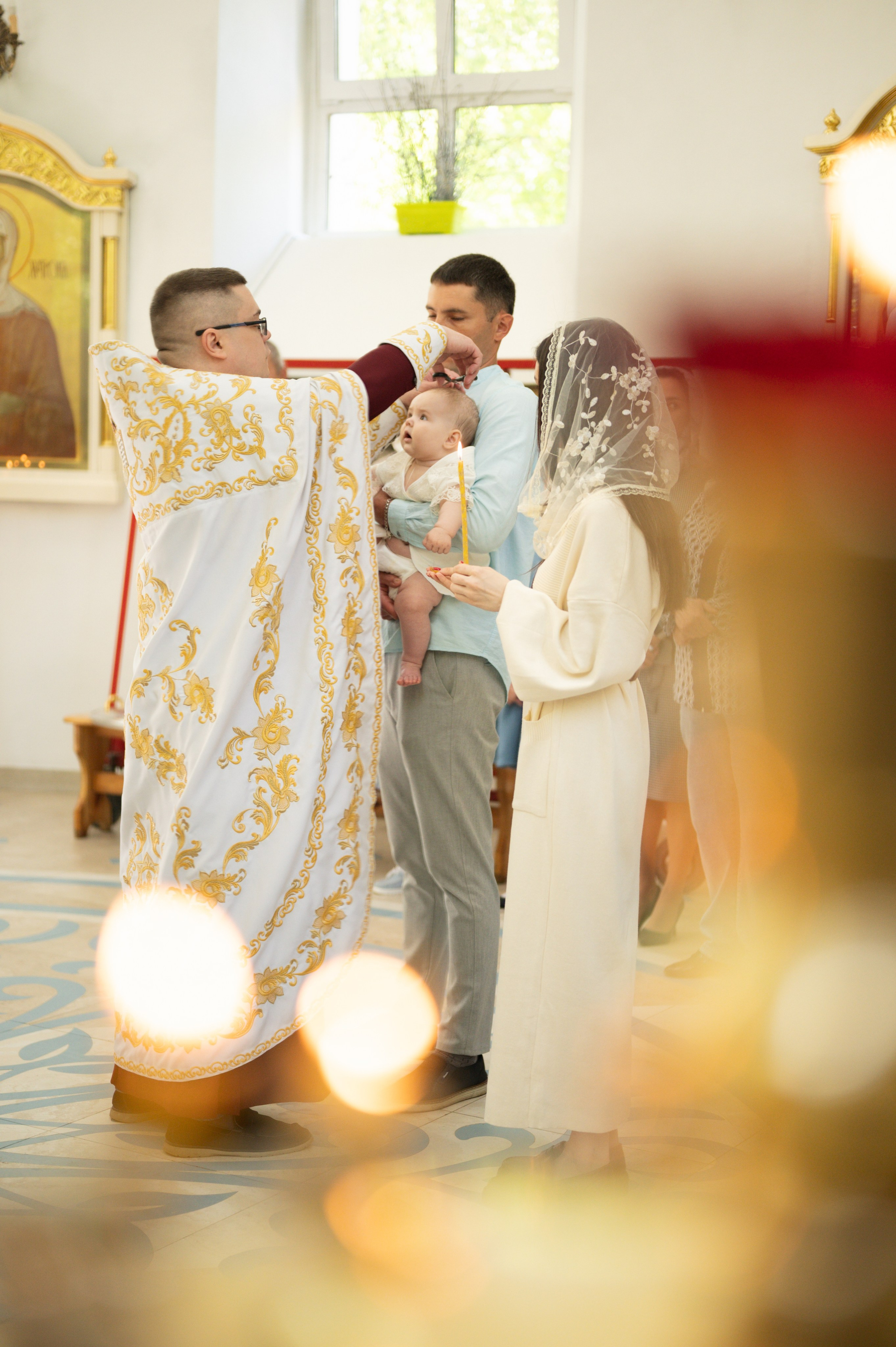 Крещение Полины. Фотограф Иркутск Лепетанова Марианна