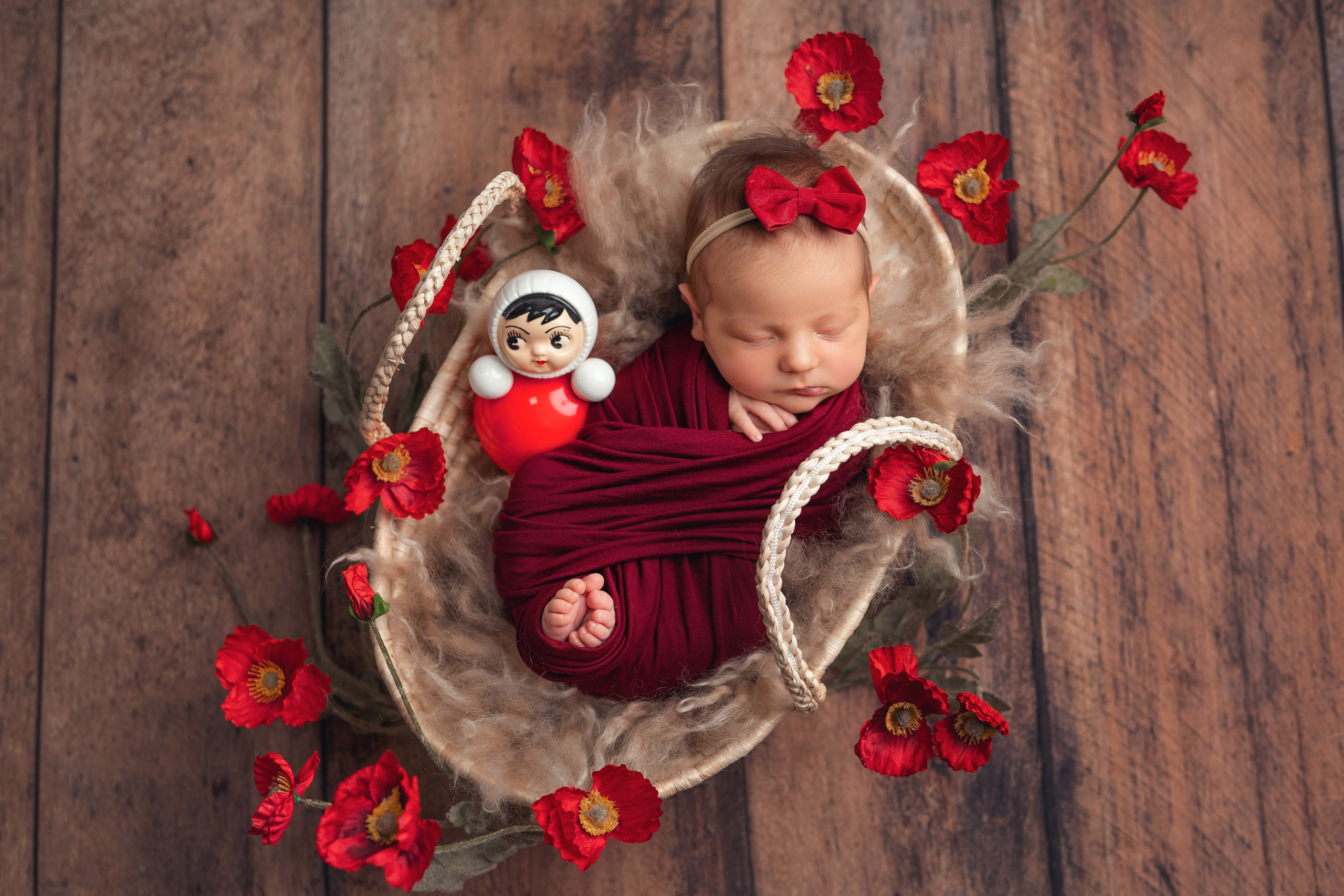 Фотосессия новорожденных в Рязани. Фотограф новорожденных г. Рязань, детский и семейный фотограф