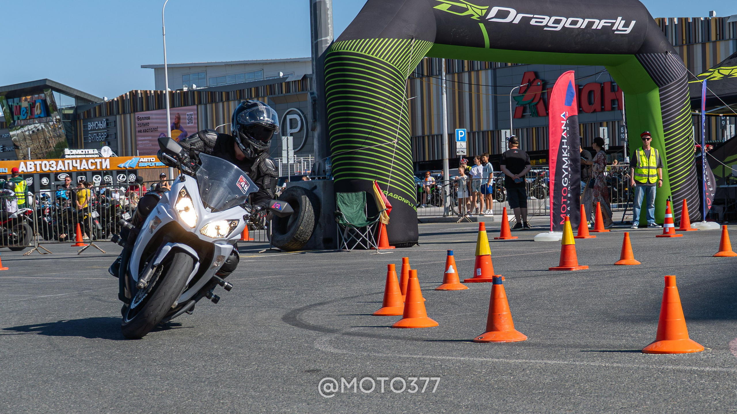 Motogymkhana CUP 1 Ekat 2025. Moto377
