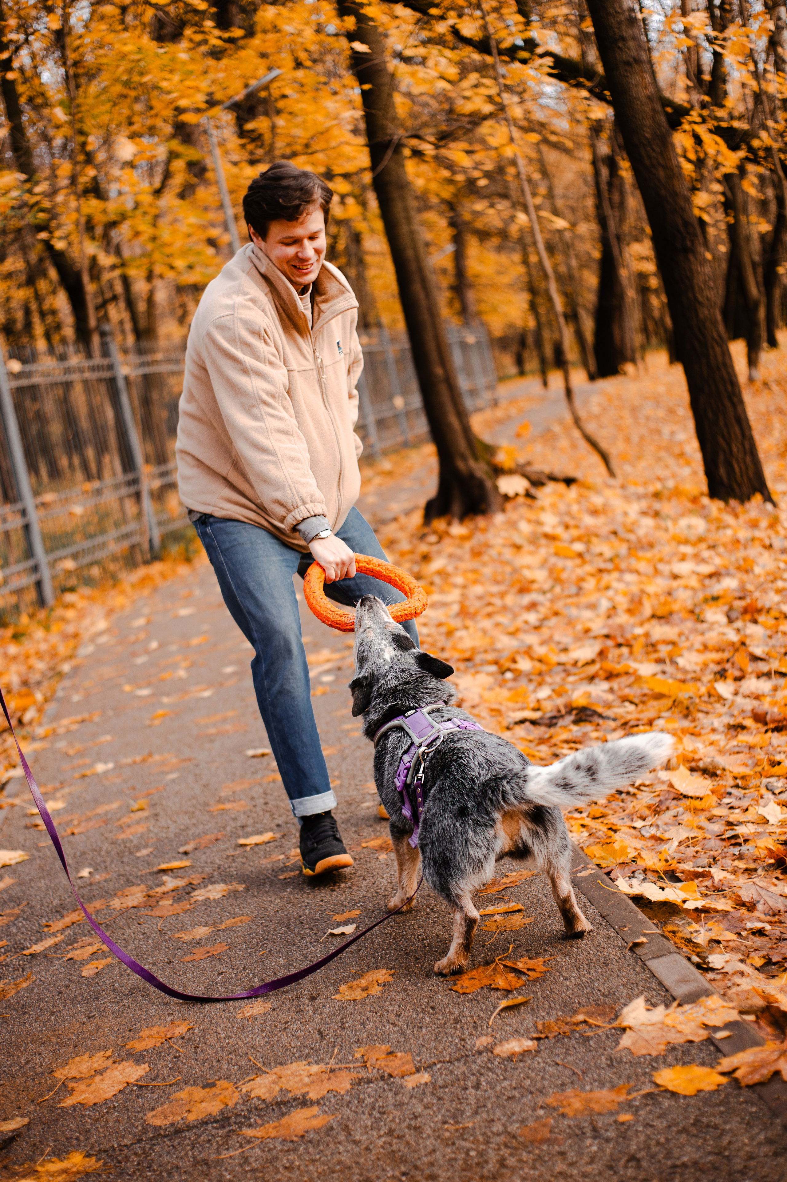Юля, Антон и Лу. Фотограф-анималист Мария Баркевич | Москва