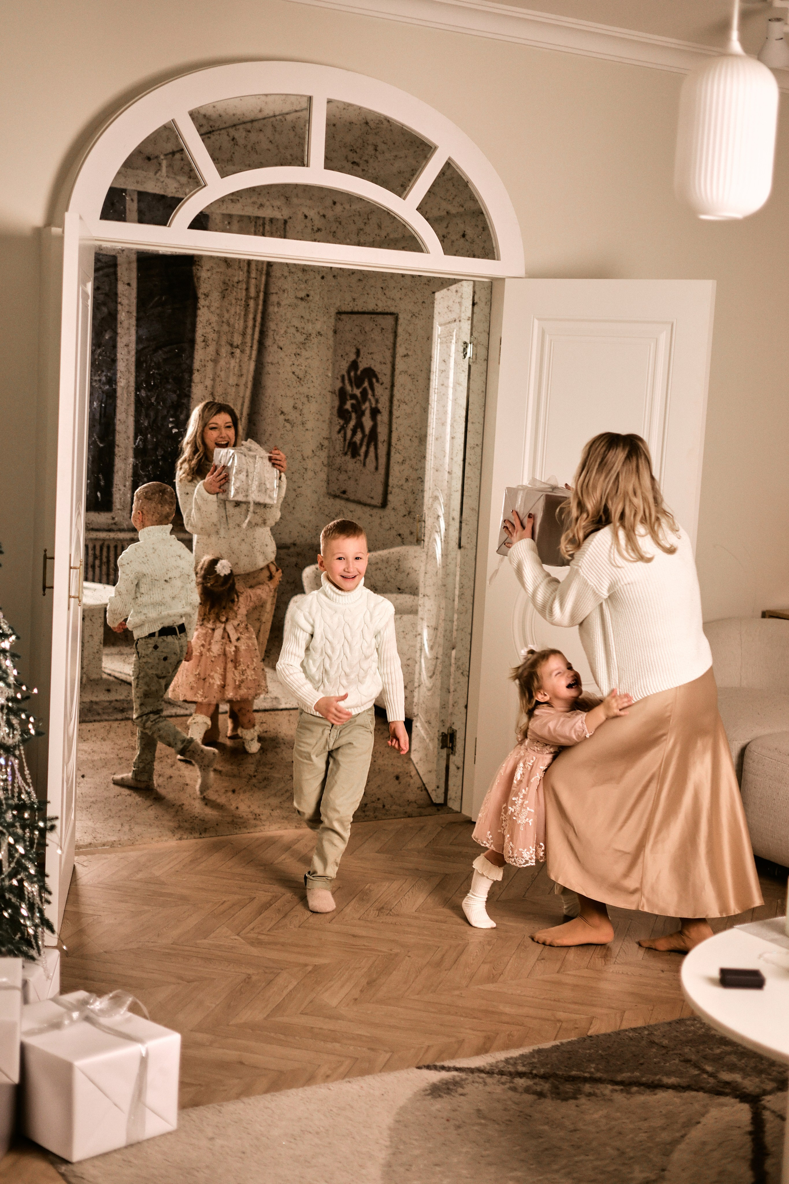 Елена и детки. Фотограф Москва