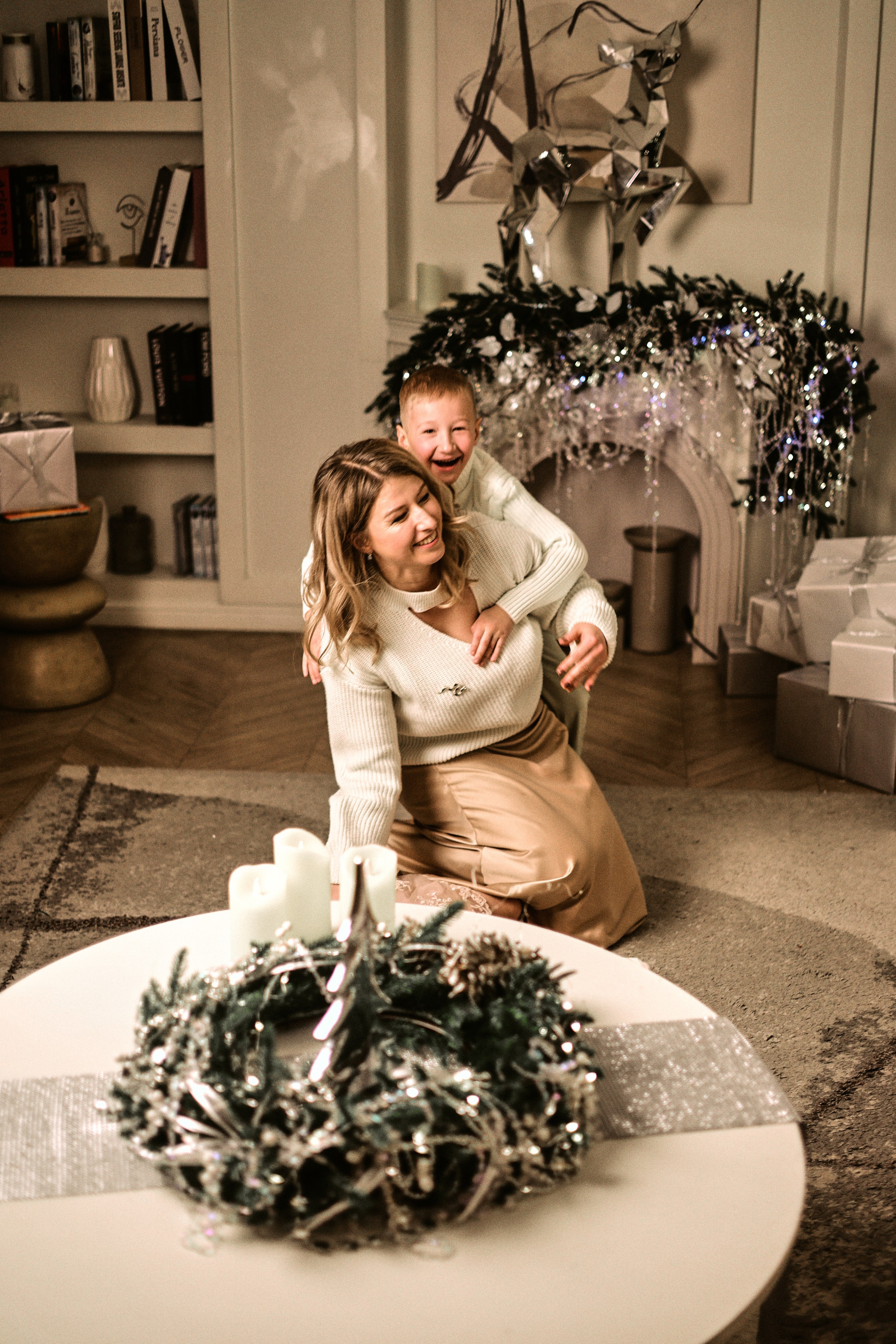 Елена и детки. Фотограф Москва