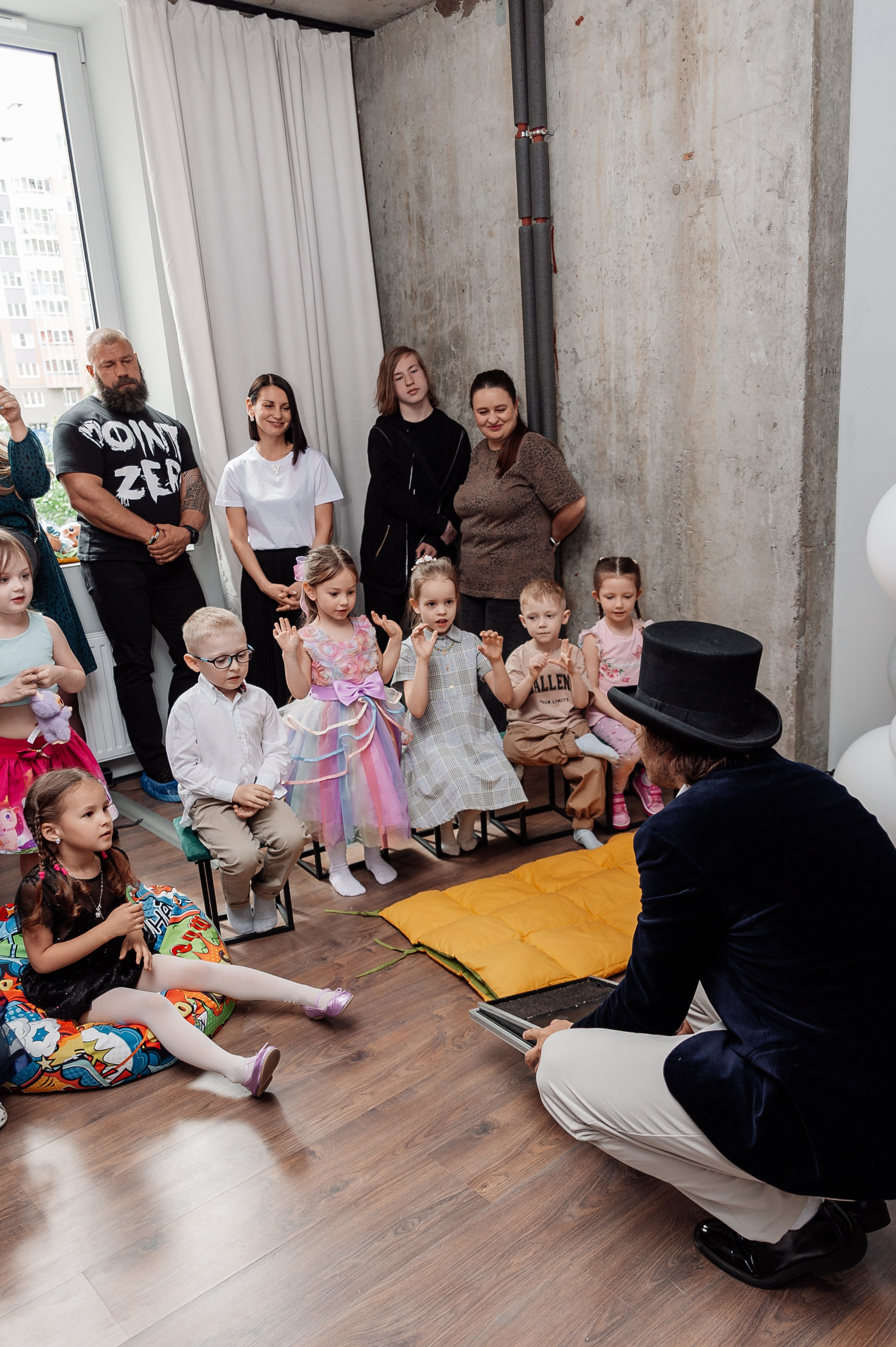 Детский день рождения в лофте Adavi. Свадебный и репортажный фотограф СПб