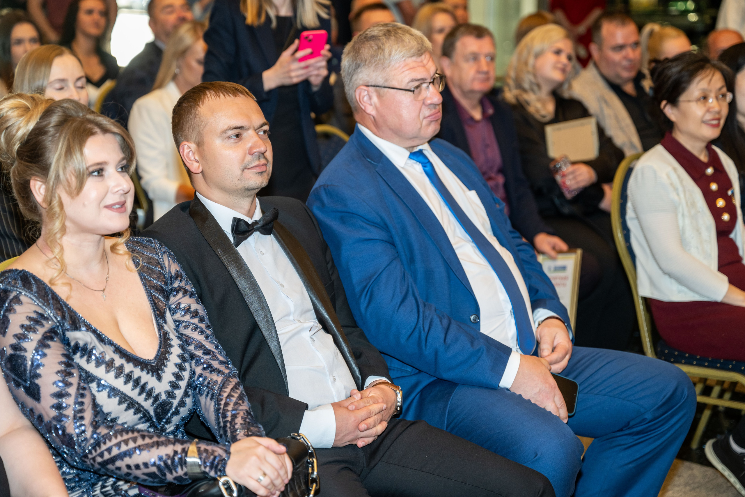 Репортажная съёмка награждения победителей VI конкурса им. П.А. Столыпина «Лучший предприниматель Свердловской области 2024». Фотограф Андрей Наговицин.