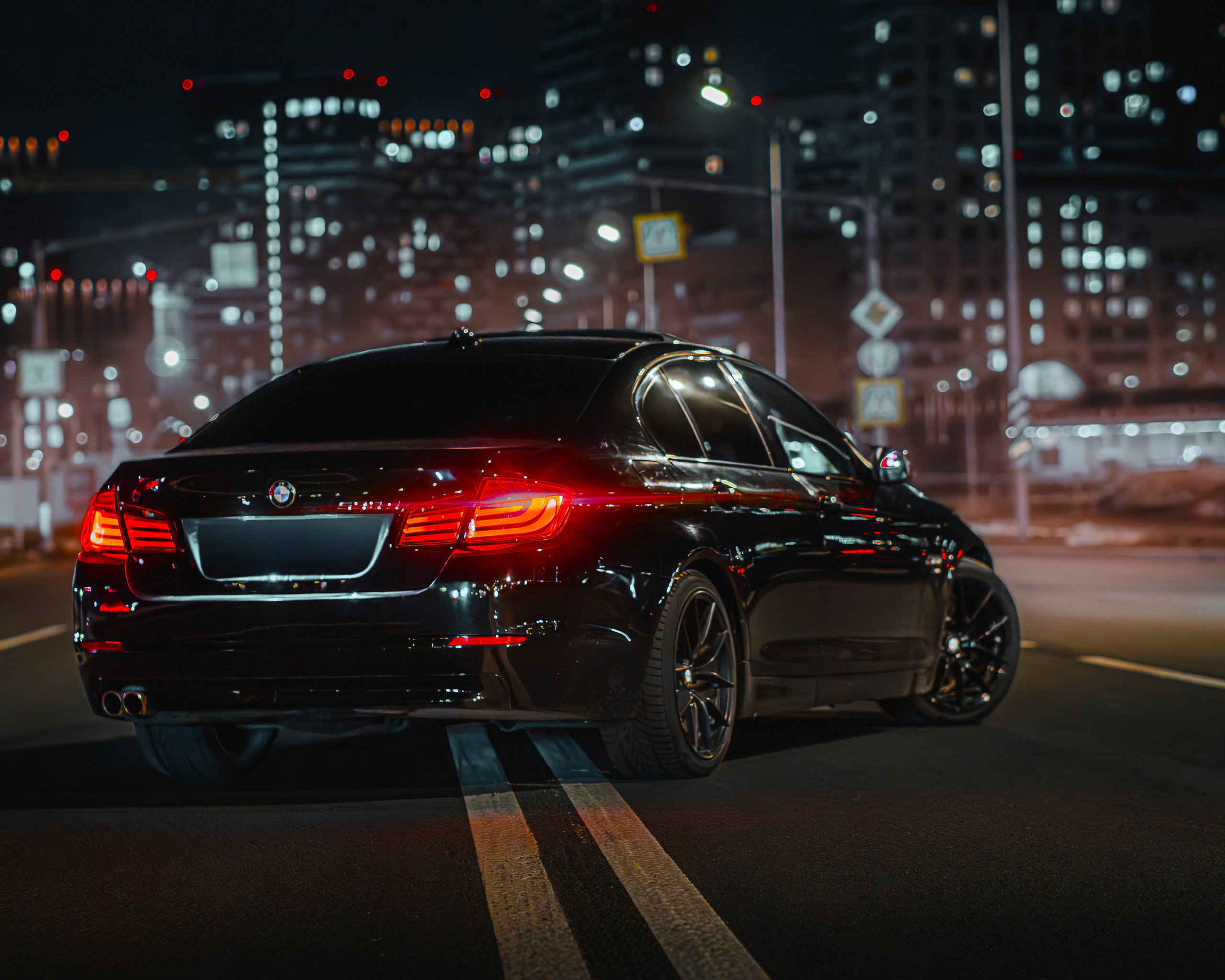 BMW F10 530D. Автомобильный фотограф в Москве