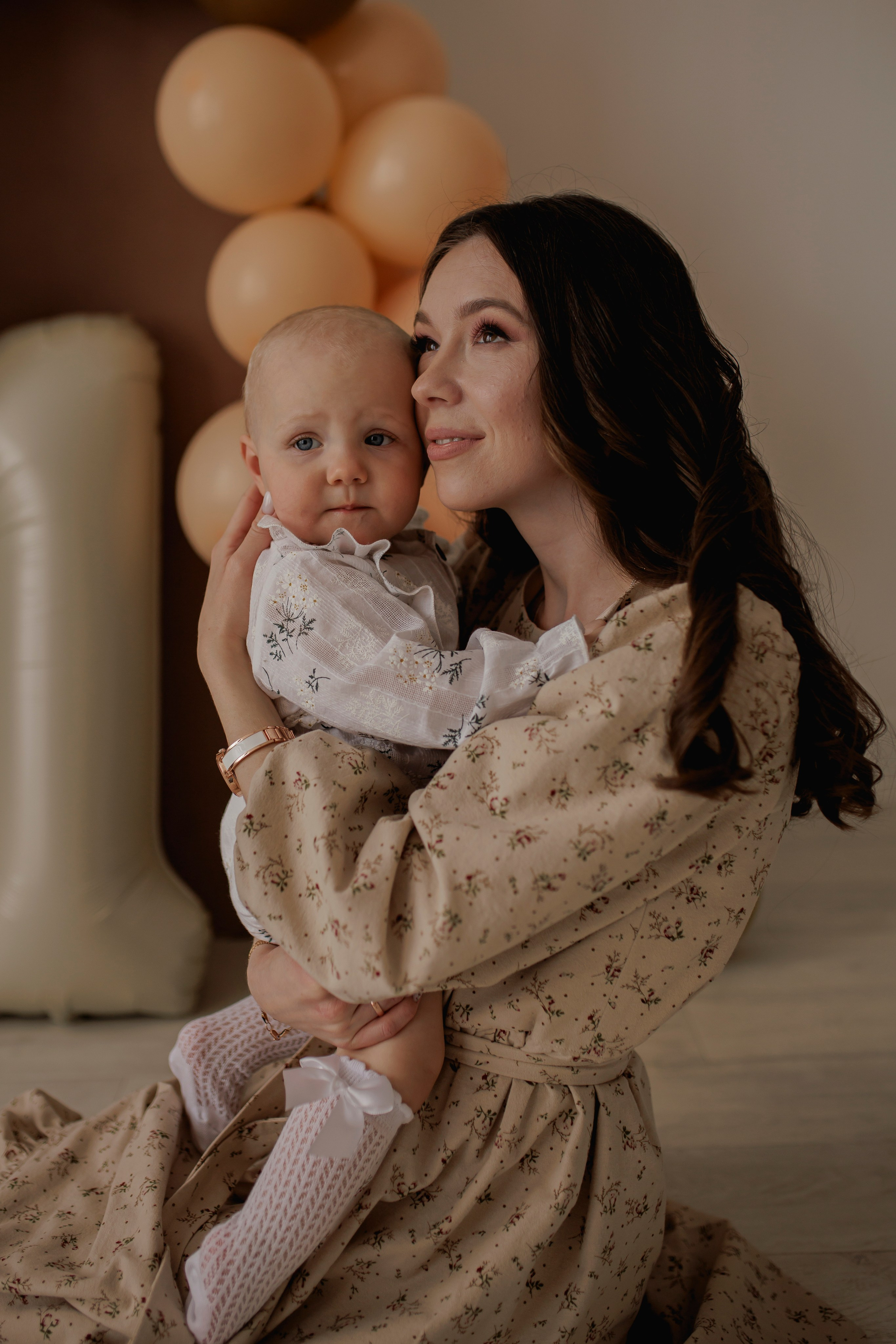 Сьемка годика для Анечки. Семейный и детский фотограф в Рязани Васюгова Мария