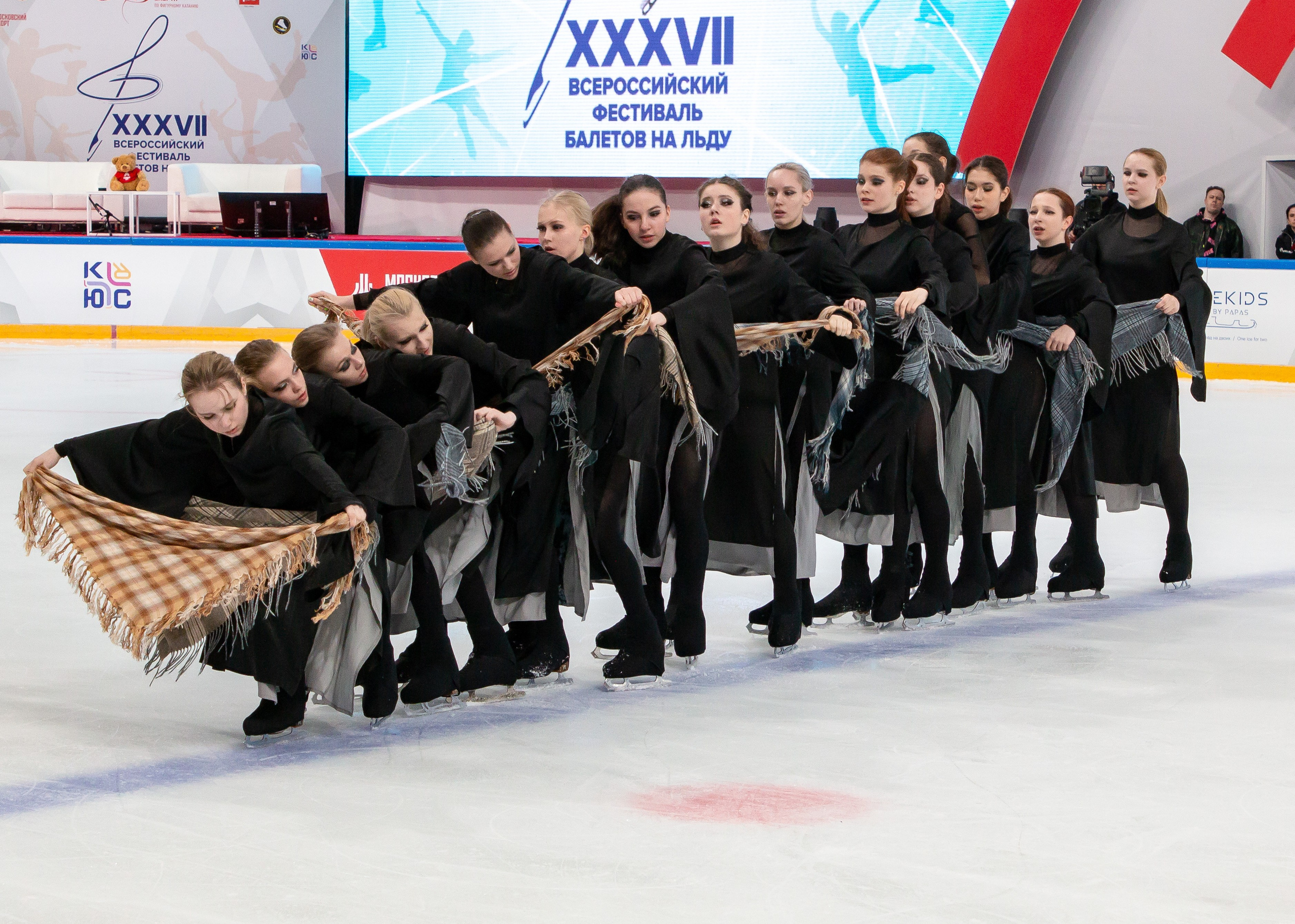 Кубок Московского Спорта. Фестиваль балетов на льду «Битва Школ» 2024. Репортажный фотограф в Москве