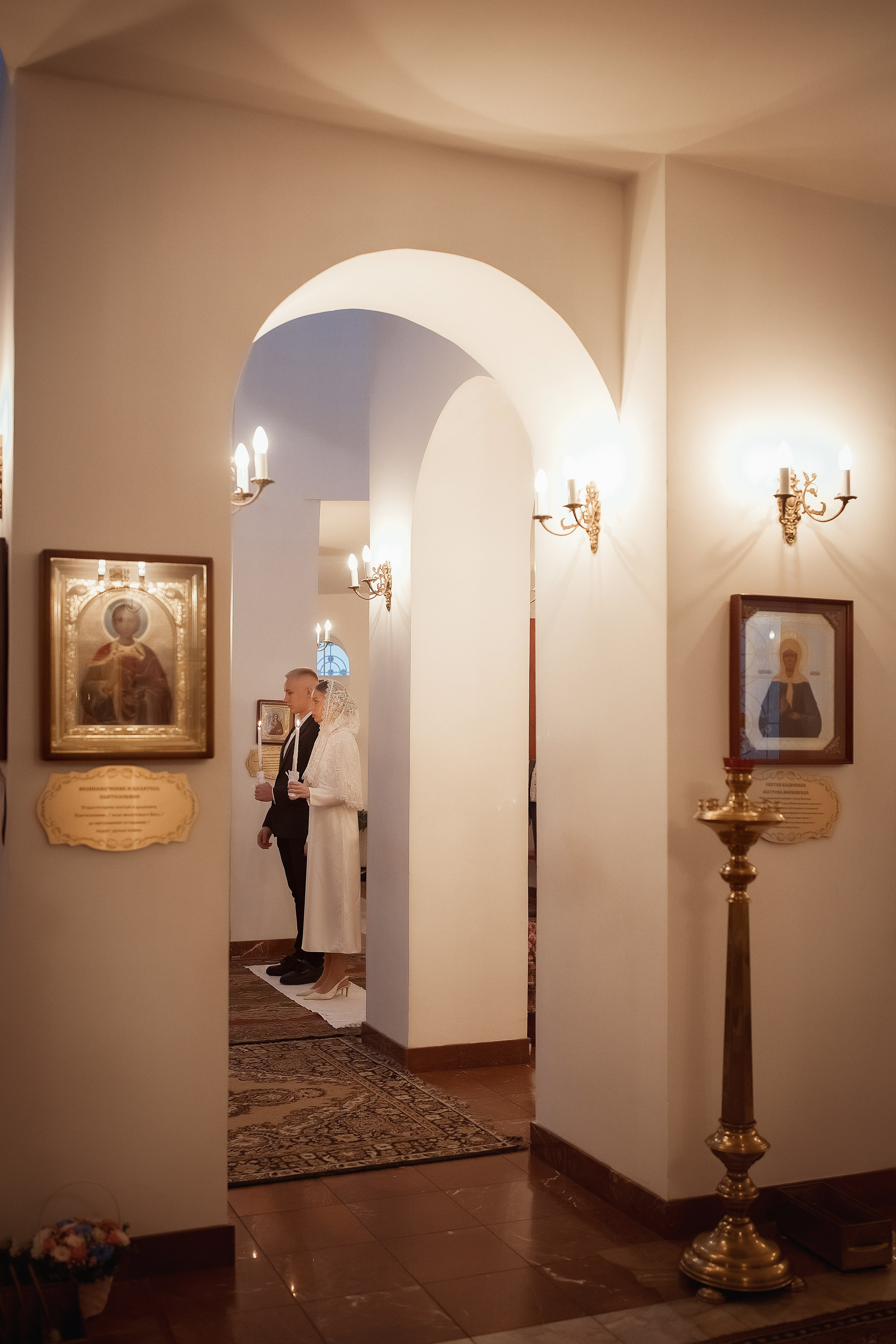 Венчание Дарьи и Семёна Храм Дмитрия Донского. Фотограф на крещение и венчание