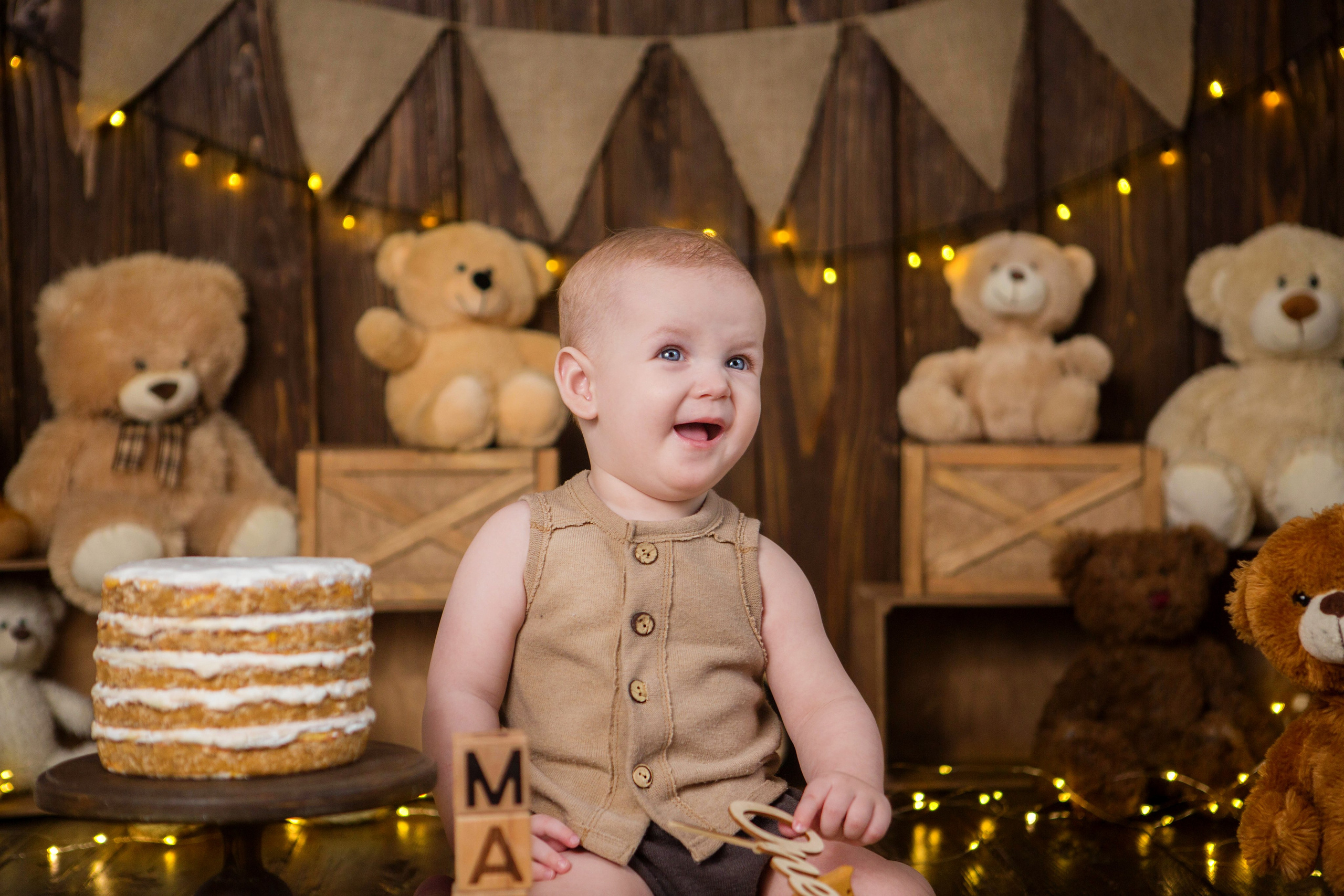 Макар, 1 год. Фотостудия «Антураж». Свадебный семейный и детский фотограф в Краснодаре Карина Федоровская